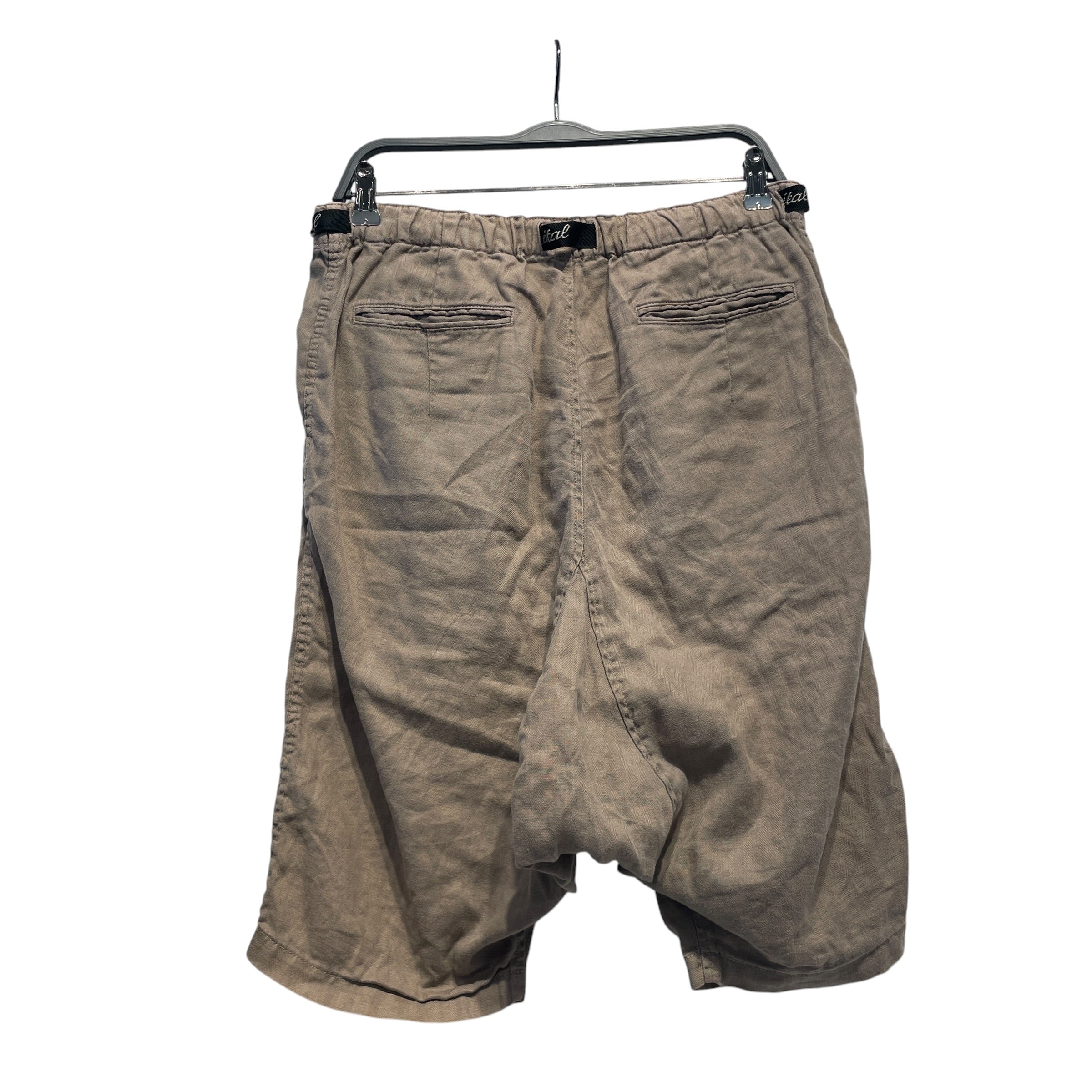 KAPITAL/Shorts/2/Cotton/BEG/drop crotch view 2