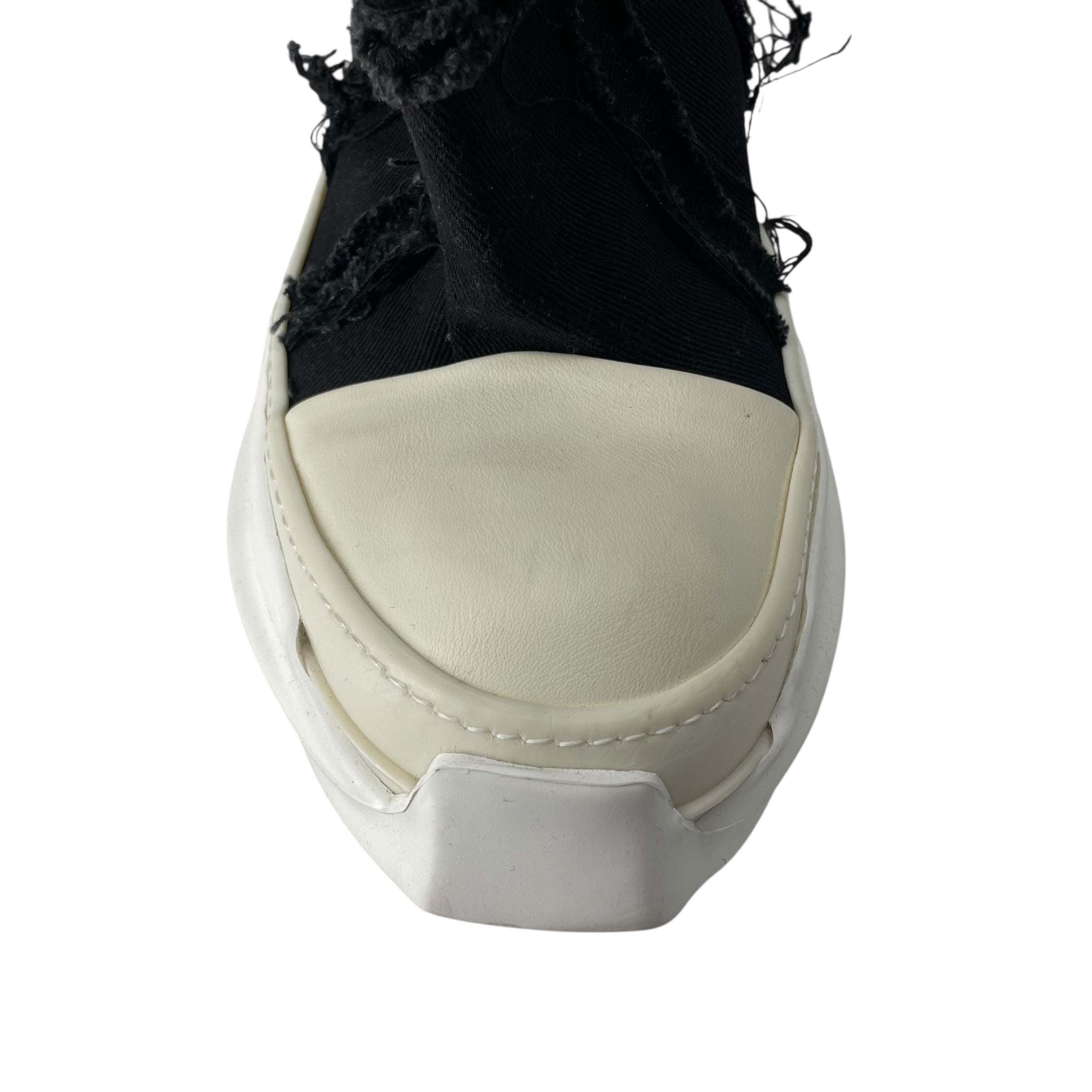 RICK OWENS DRKSHDW/Hi-Sneakers/EU 44.5/Denim/BLK/SLASHED FOG view 6