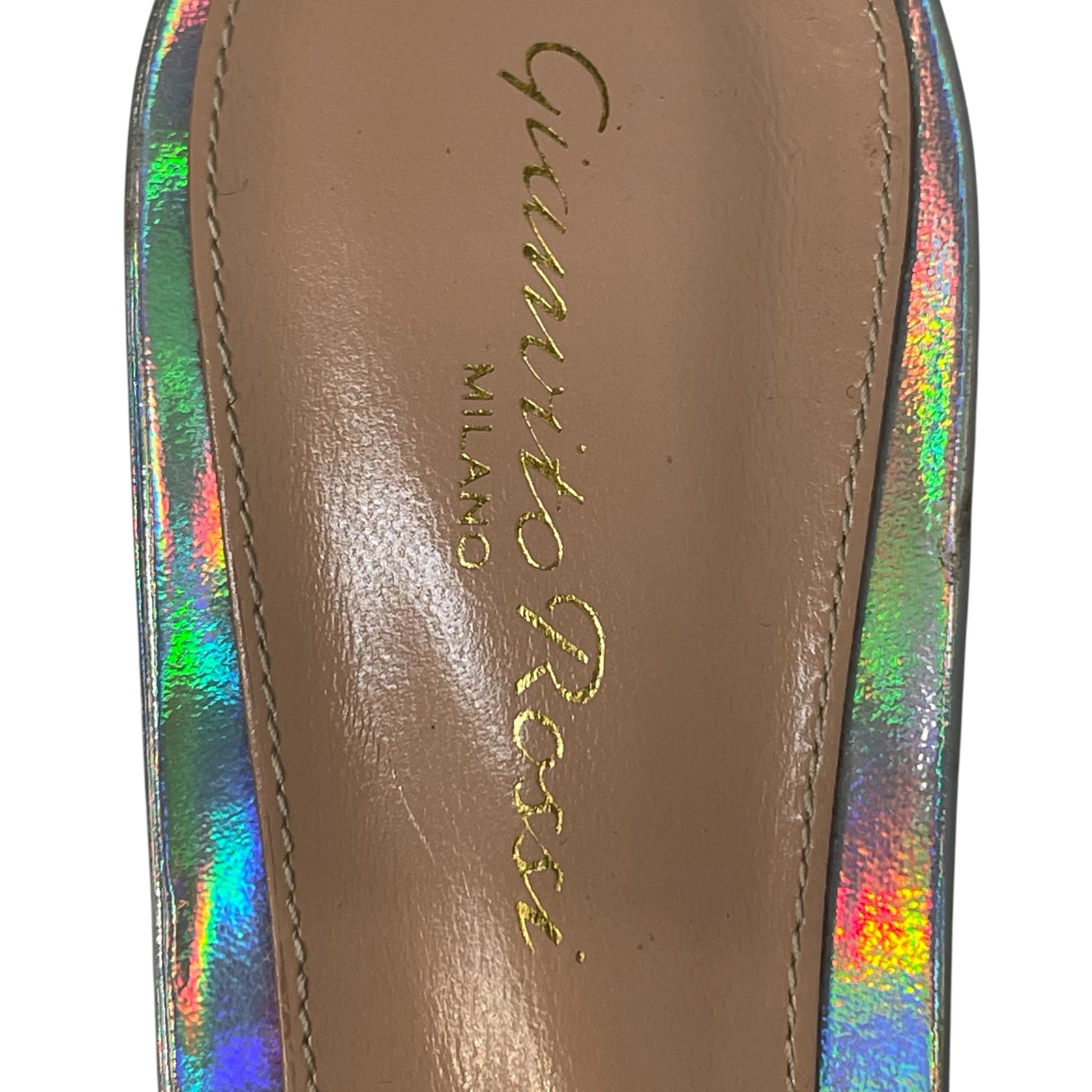 Gianvito Rossi/Heels/EU 39/Iridescent/Leather/MLT/IRIDESCENT MULES view 3