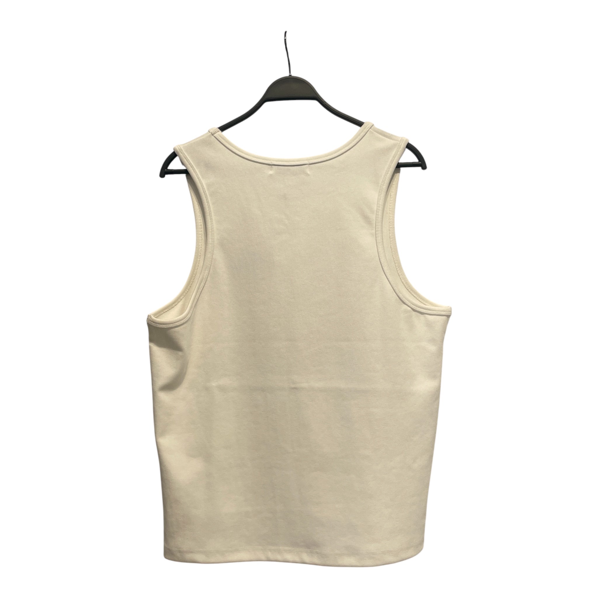 Vale/Tank Top/XXL/Cotton/WHT/High Neck/ view 2