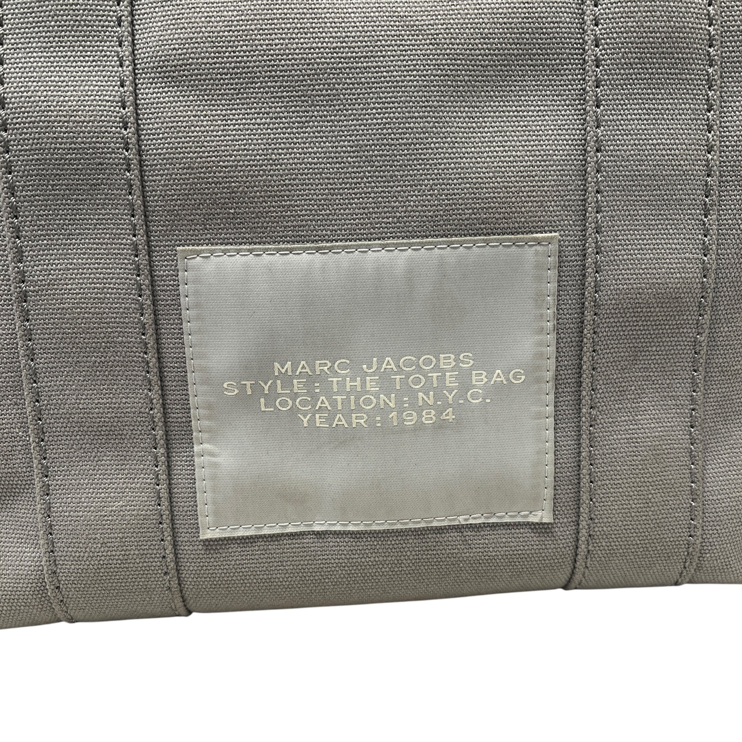 MARC JACOBS/Tote Bag/Cotton/GRY/Canvas Medium The Tote Bag view 3