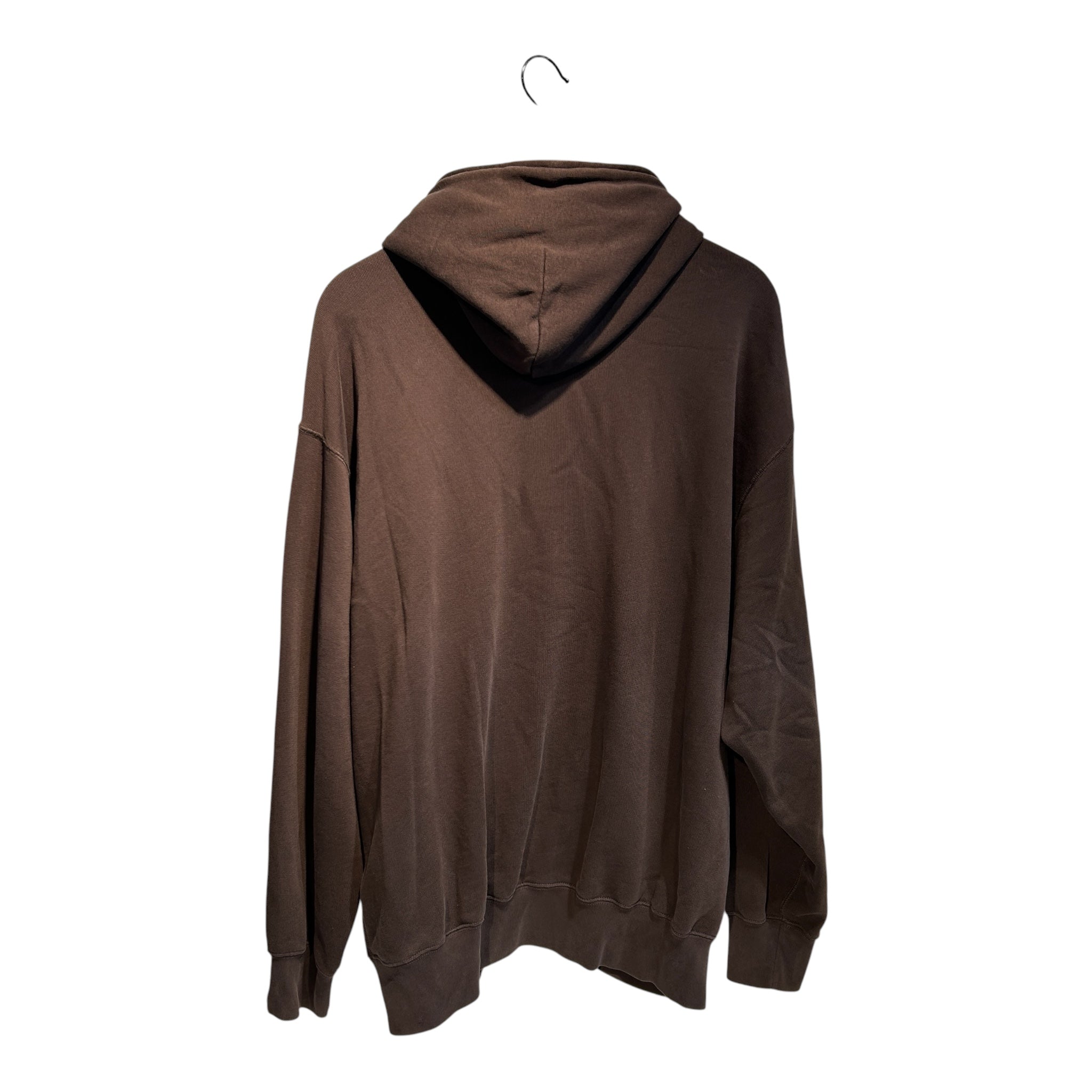 A BATHING APE/Zip Up Hoodie/L/Cotton/BRW/One Point, Metal Bape Head view 2