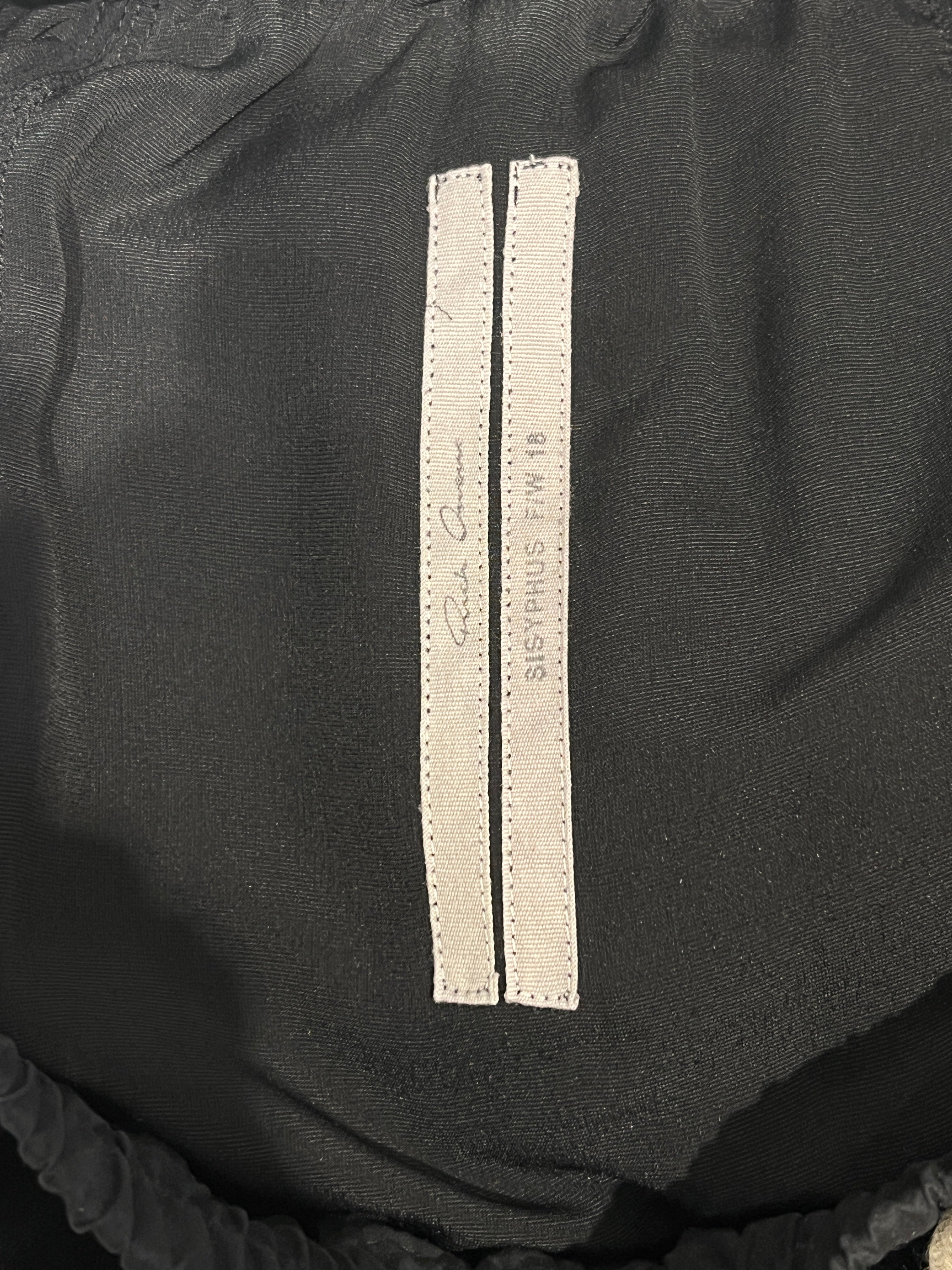 Rick Owens/Pants/6/Rayon/BLK/RP18F4308-V view 3