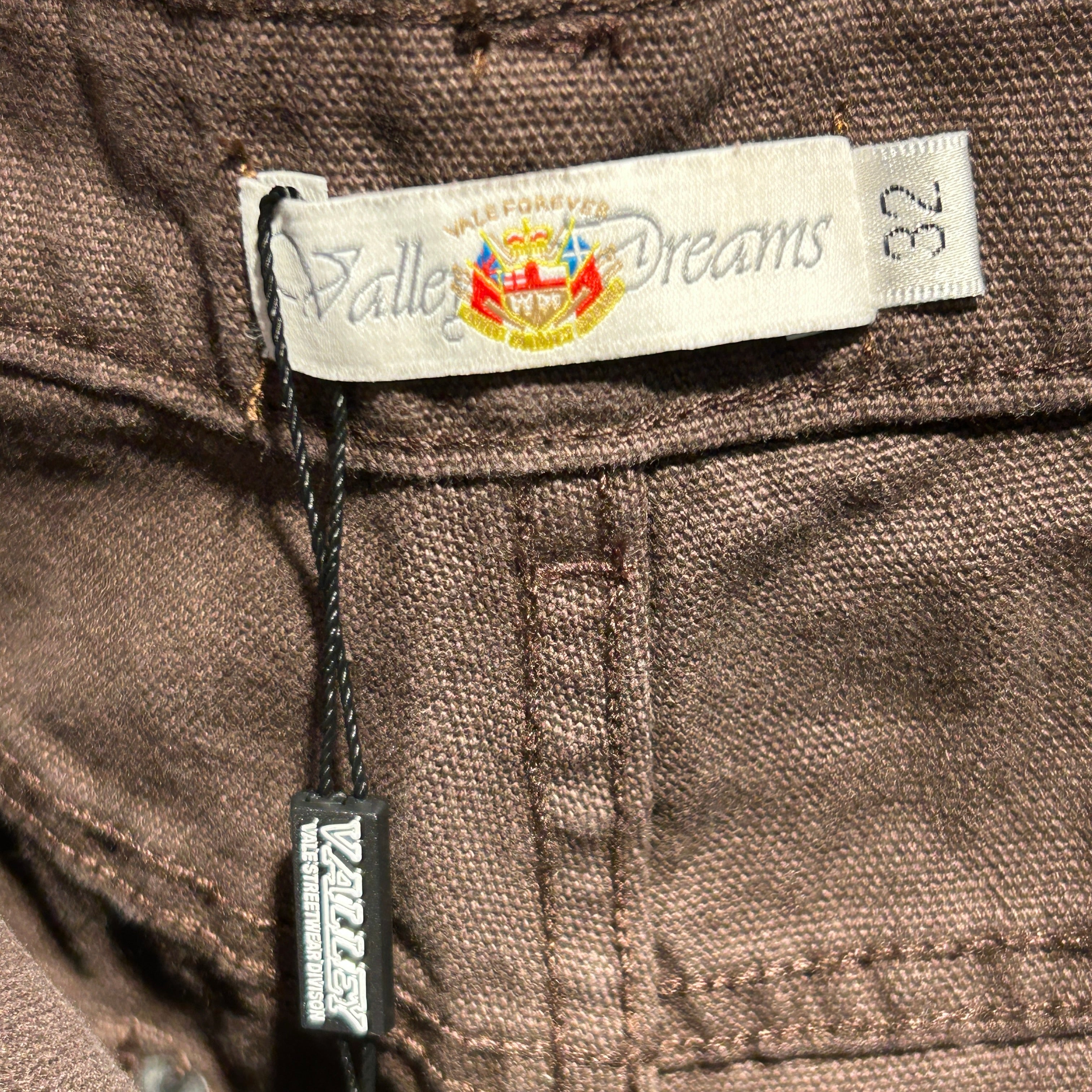 Vale Forever/Pants/32/Denim/BRW/CHARLIE PANTS 14 PATCHES view 3