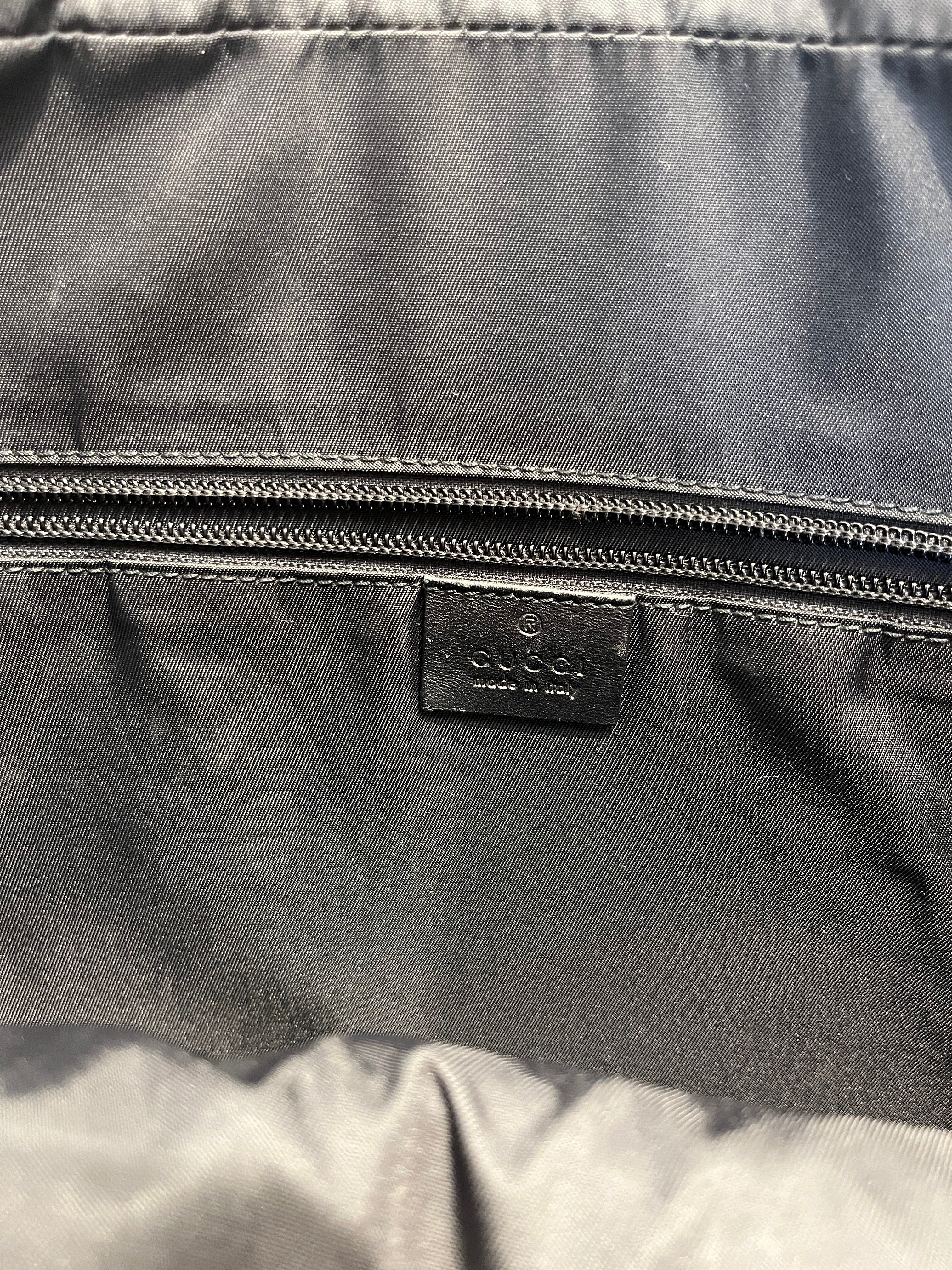 GUCCI/Bag/Monogram/Leather/BLK/BRIEFCASE view 8