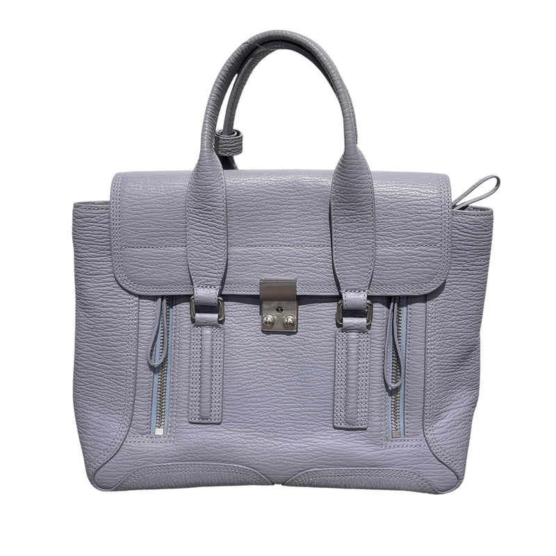 3.1 phillip lim/Cross Body Bag/Leather/BLU/Pashli Medium Satchel