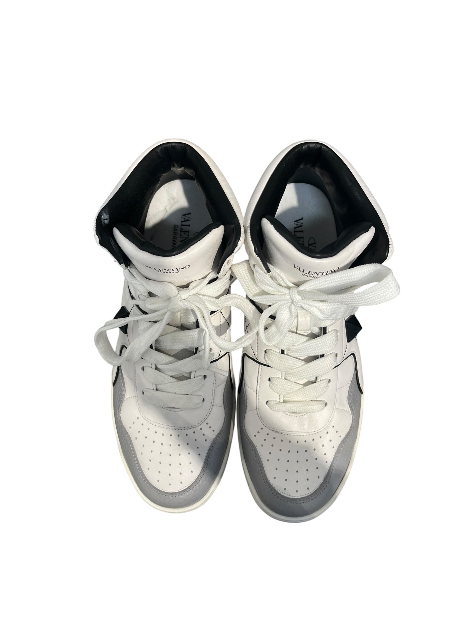 VALENTINO GARAVANI/Hi-Sneakers/EU 41/Leather/WHT/TWE63Y2 view 5
