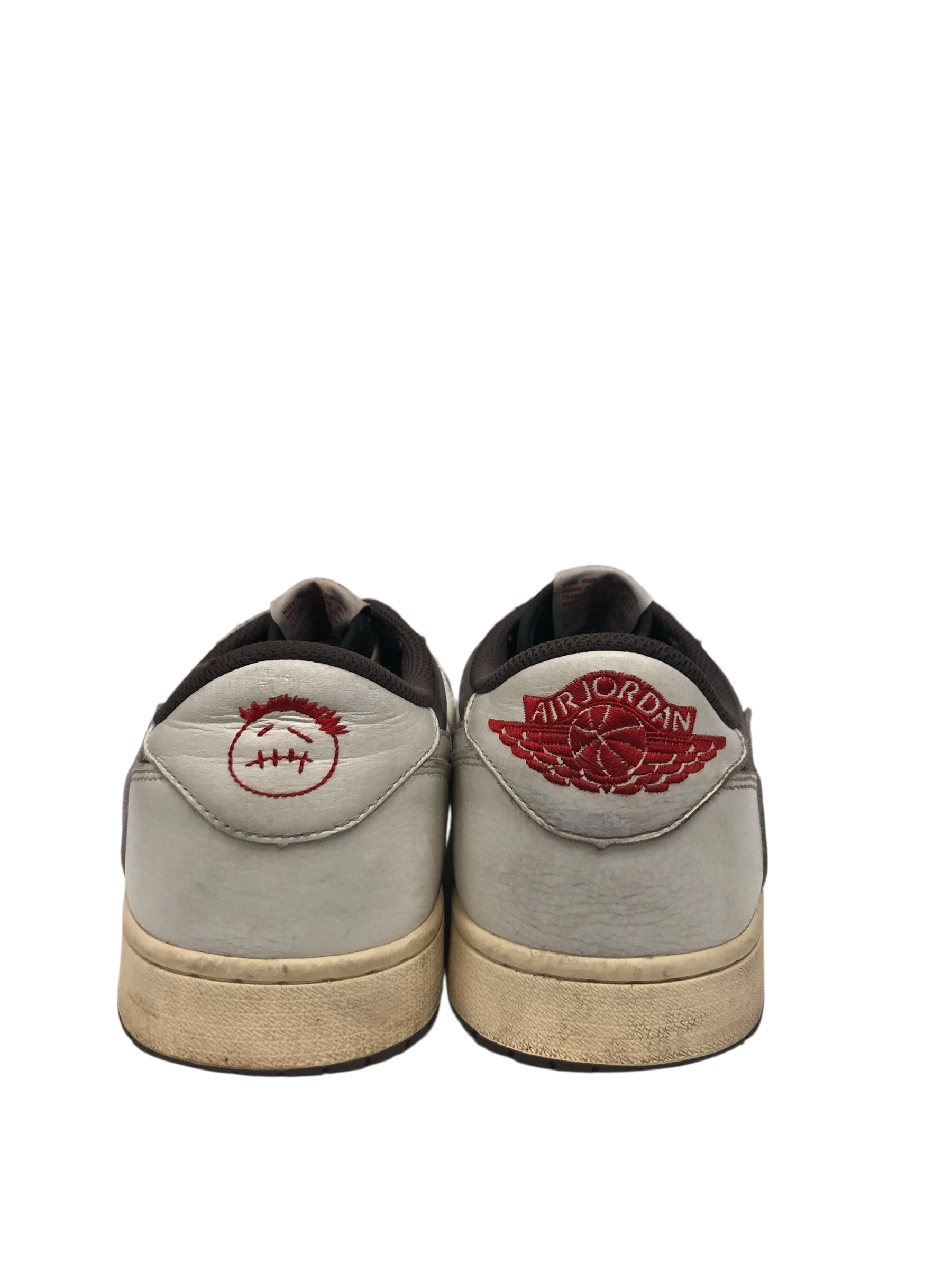 TRAVIS SCOTT/Low-Sneakers/US 13/Leather/BRW/ view 4