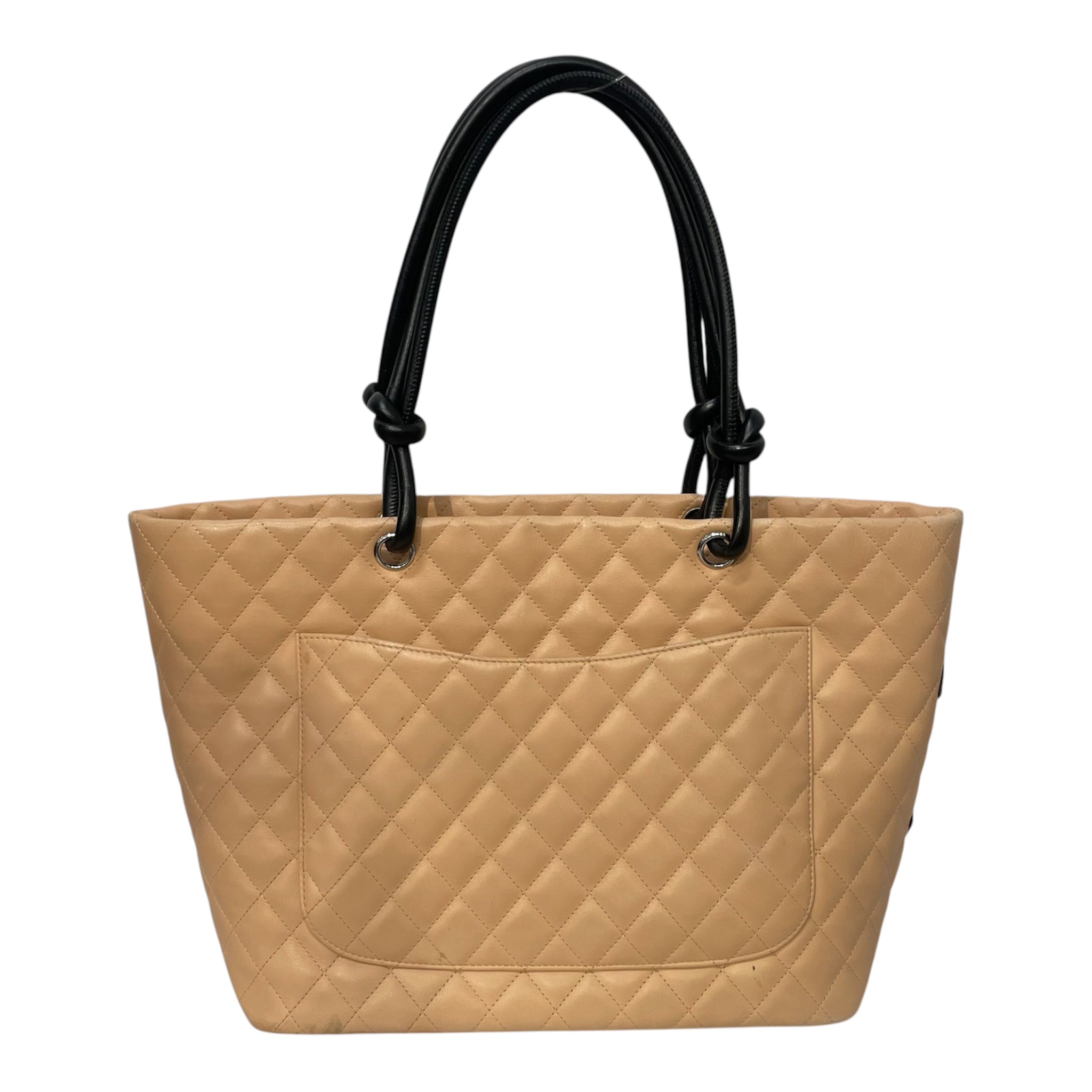 CHANEL/Tote Bag/Leather/BEG/cambon large view 2