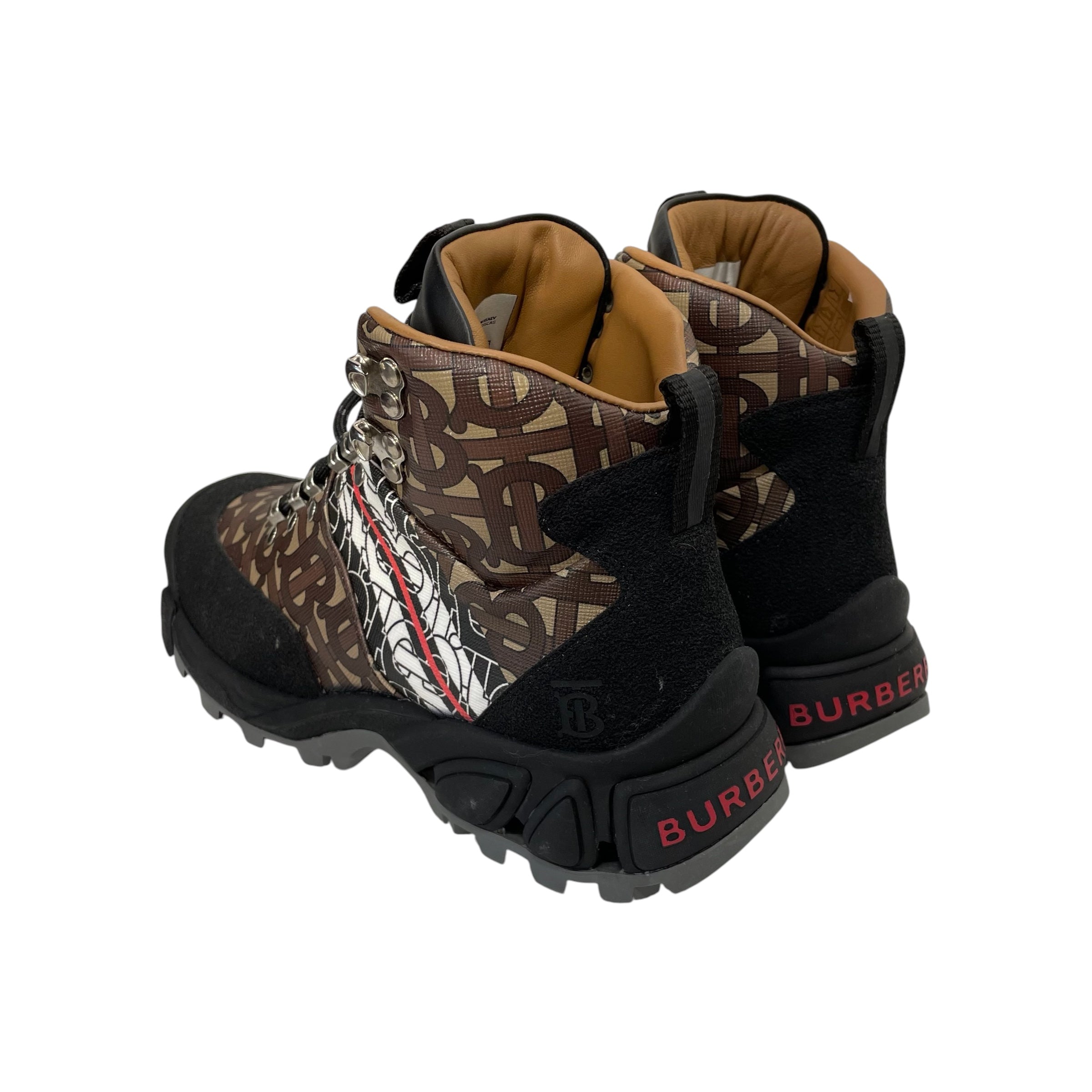 BURBERRY LONDON/Trekking Boots/EU 38/Monogram/BLK/TOR HIKING BOOTS view 2