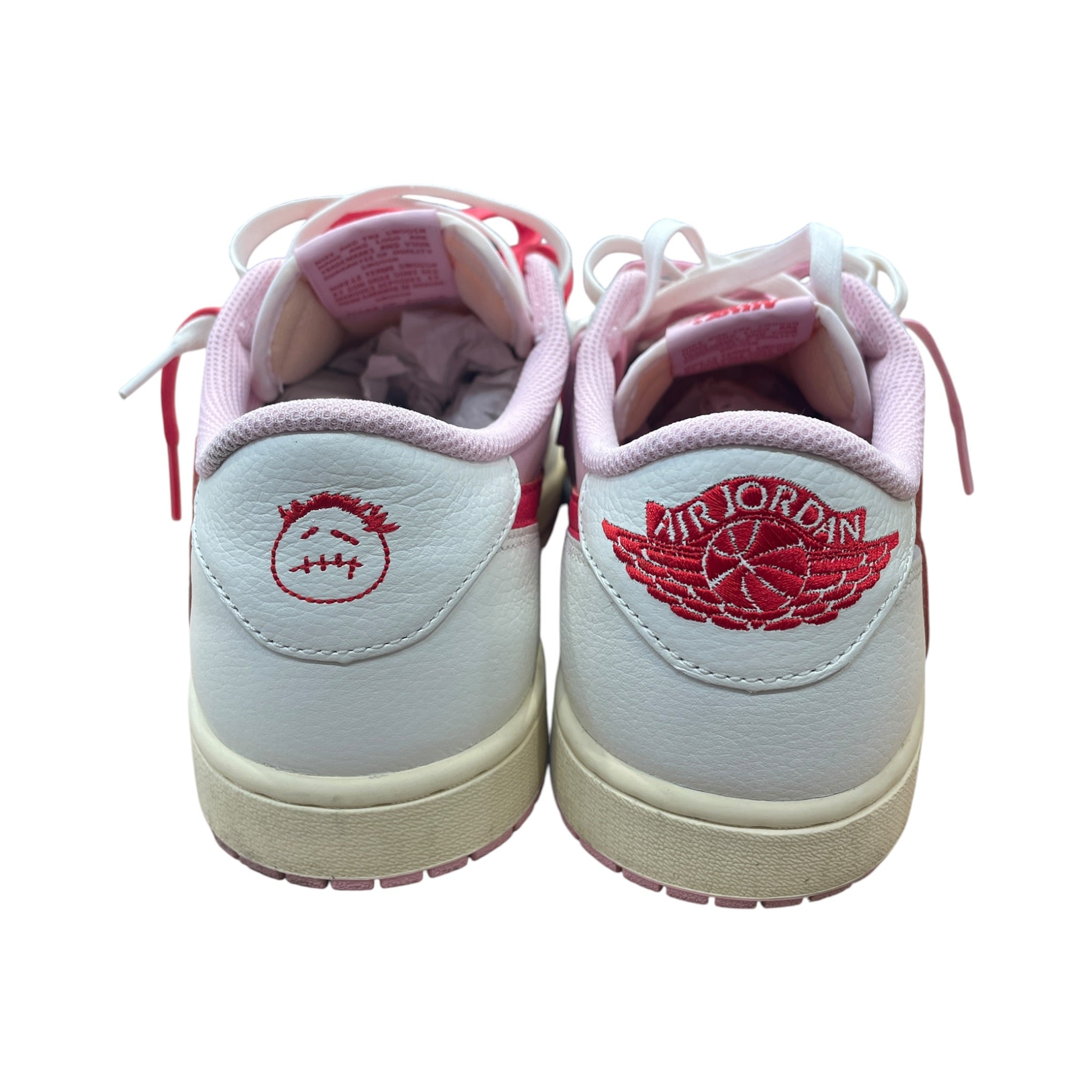 NIKE/NIKE/TRAVIS SCOTT/X TRAVIS SCOTT AIR JORDAN 1 LOW OG/Low-Sneakers/US 10.5/Leather/PNK/IQ7604-101 view 3