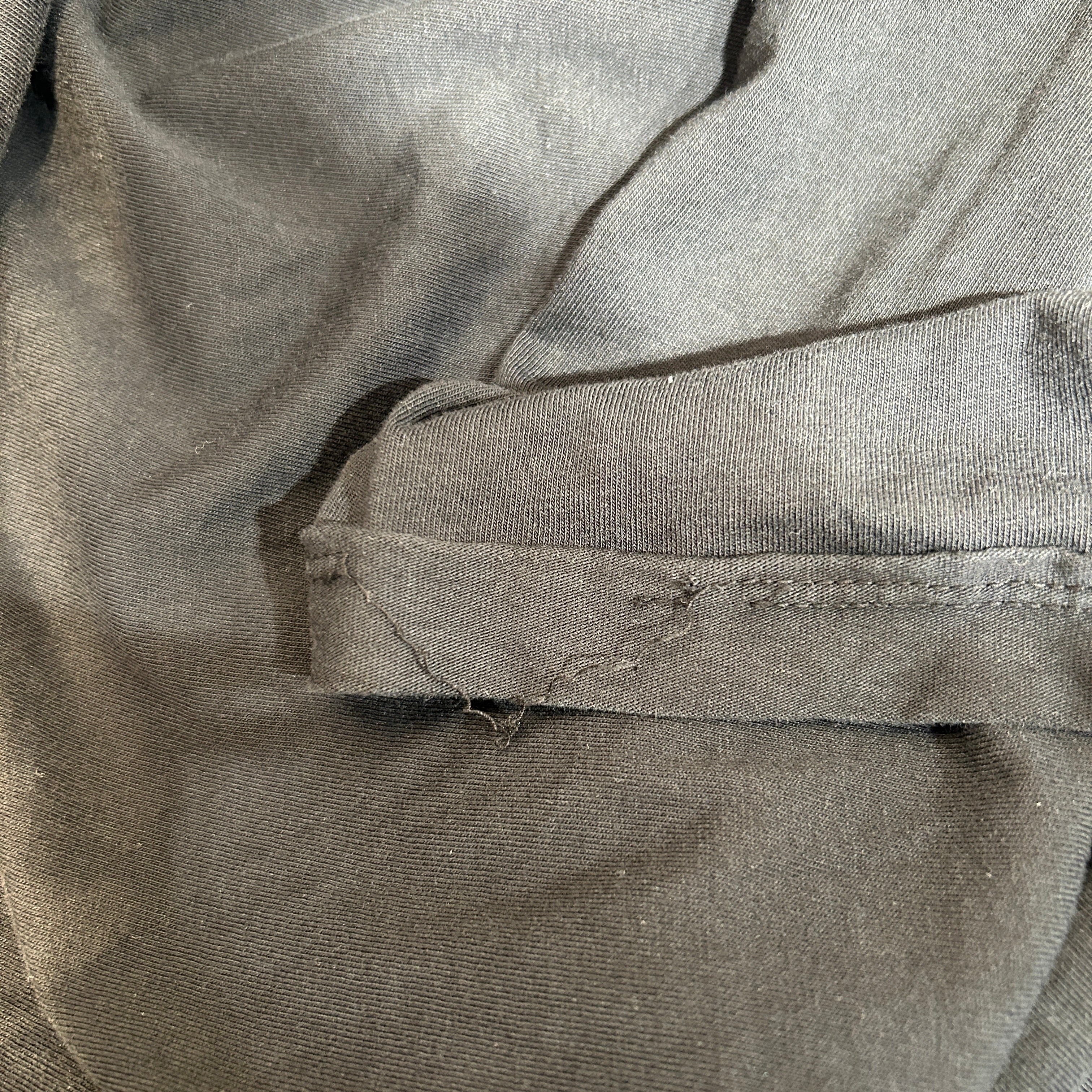 RICK OWENS DRKSHDW/T-Shirt/XXL/Cotton/BLK/crew neck tee view 6