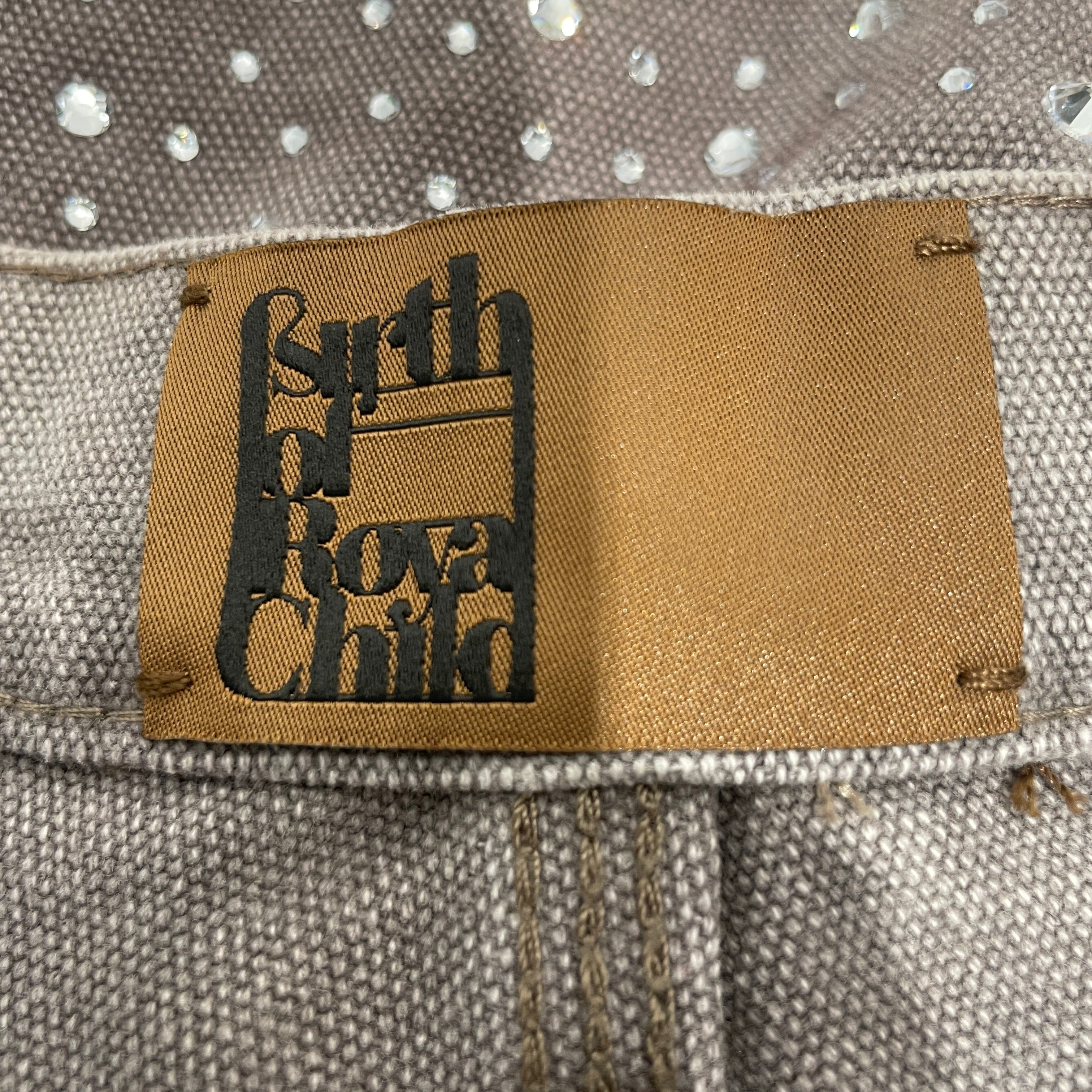 Birth Of Royal Child/Shorts/S/Cotton/PNK/rihinestone view 3