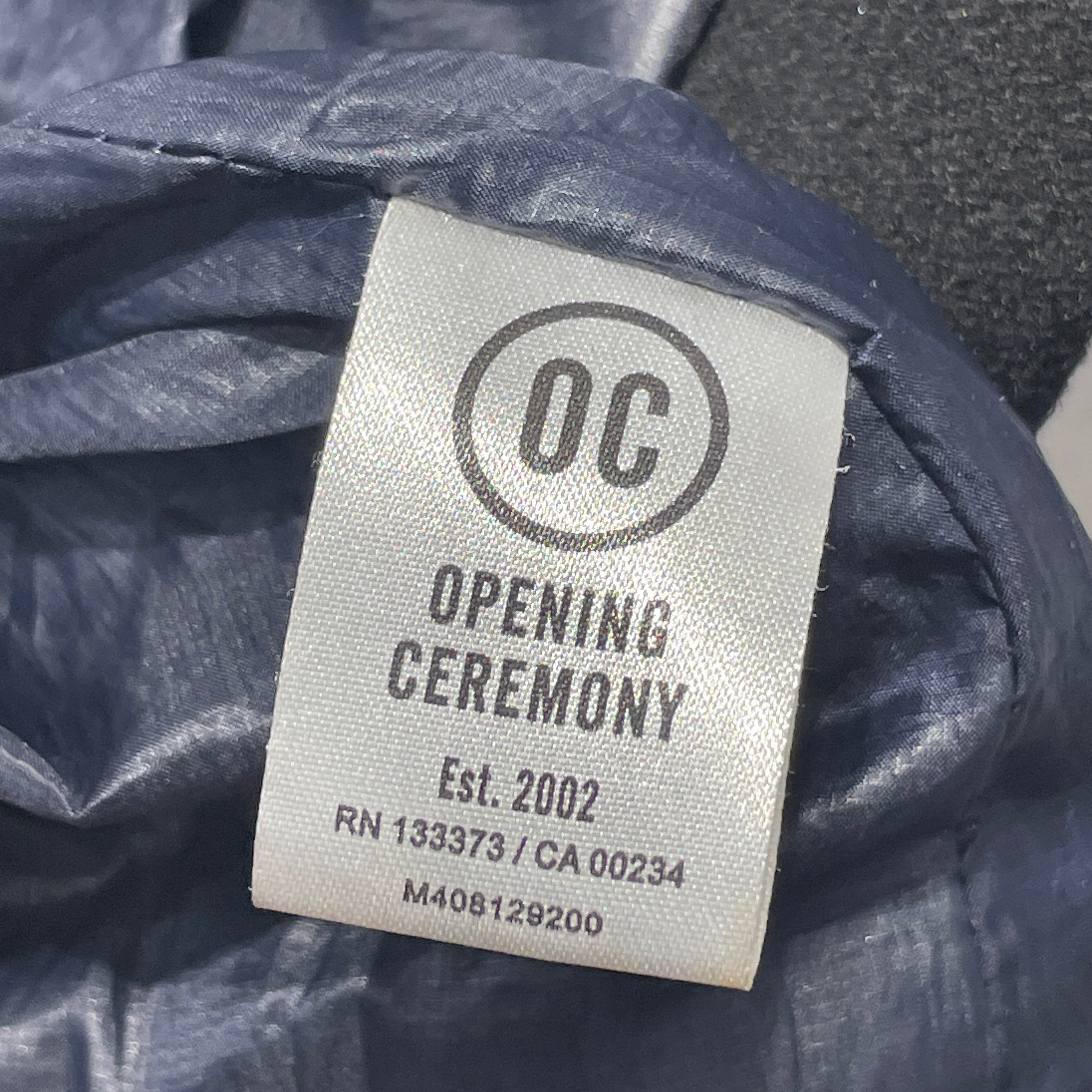 OPENING CEREMONY/Jacket/XL/Wool/BLK/LONG VARSITY JACKET view 4