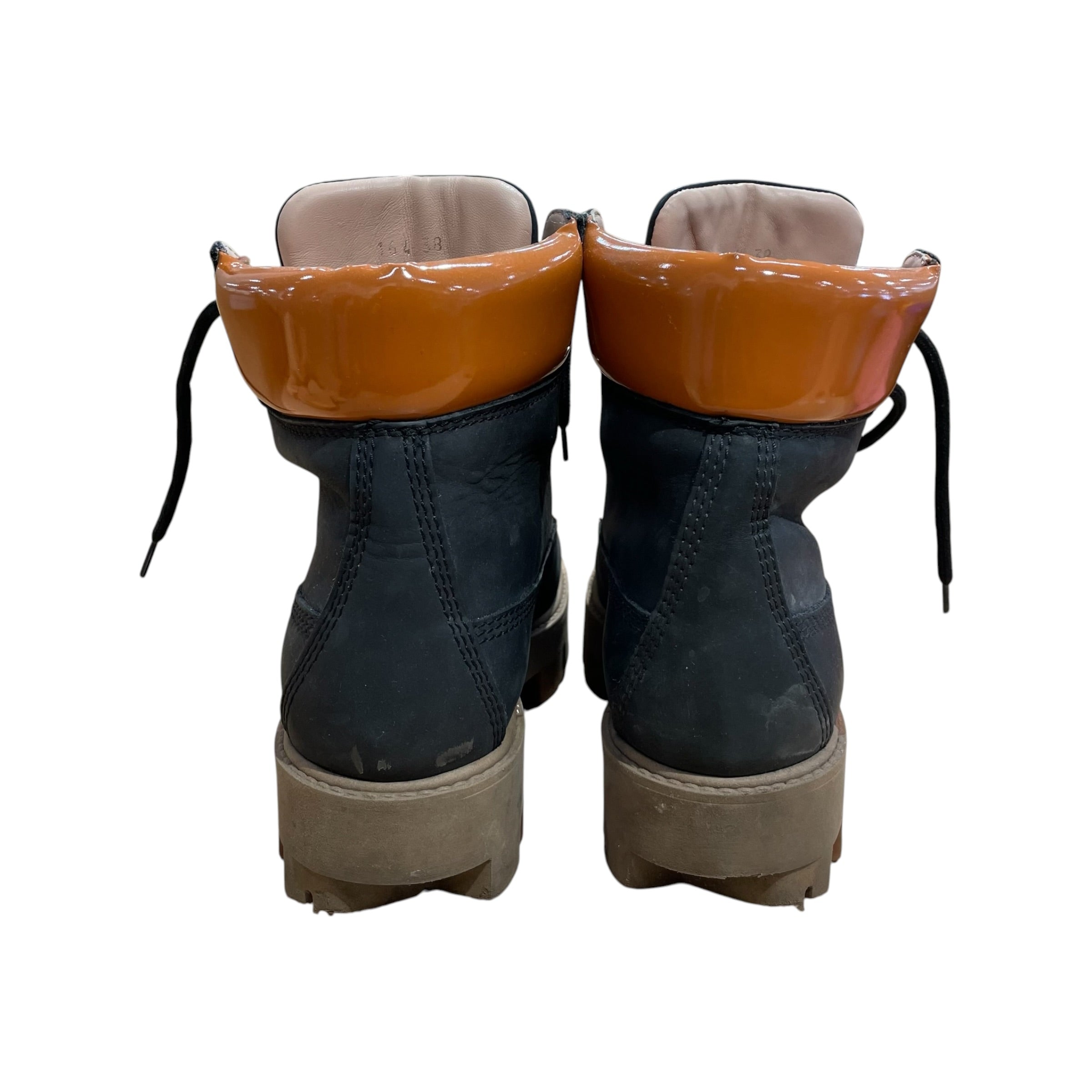Acne Studios/Boots/EU 38/Leather/BLK/TELDE STYLE BLK/BGE BOOTS view 4