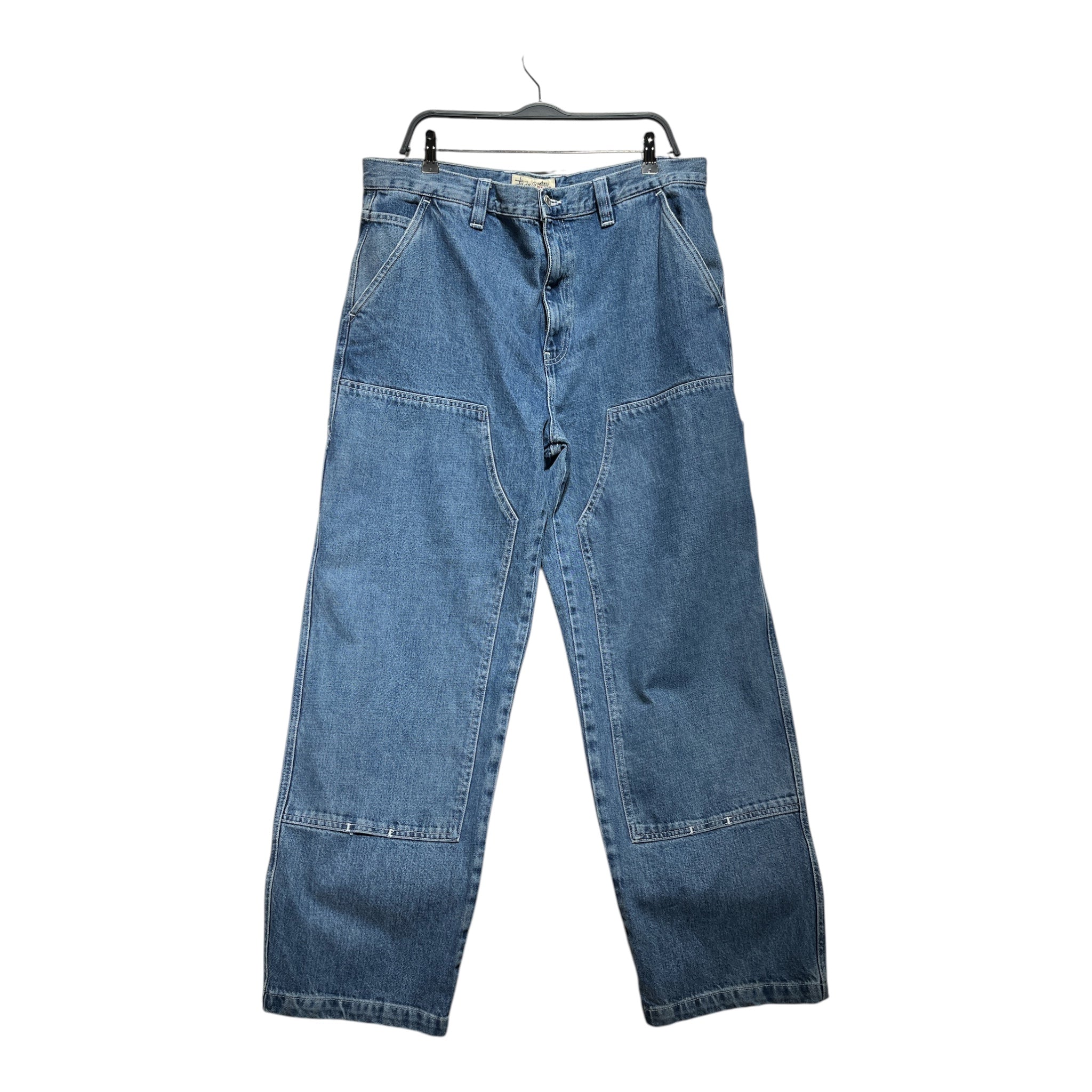STUSSY/Pants/34/Denim/BLU/Double Knee Work Pant view 1