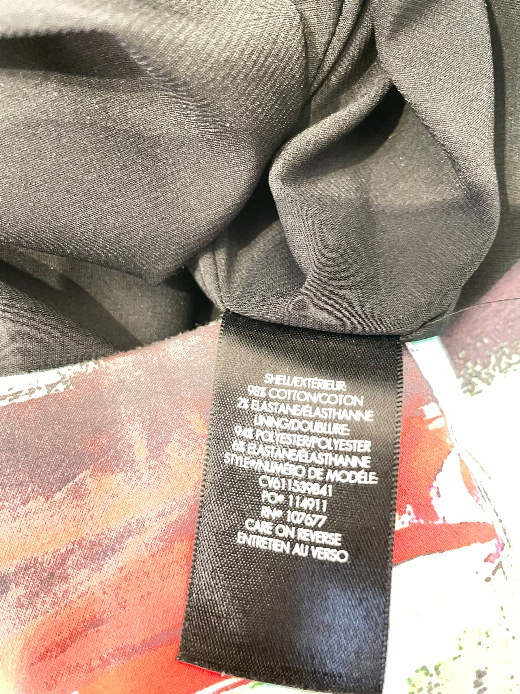 alice+olivia/SS Dress/2/All Over Print/Nylon/MLT/Basquiat Abstract view 4