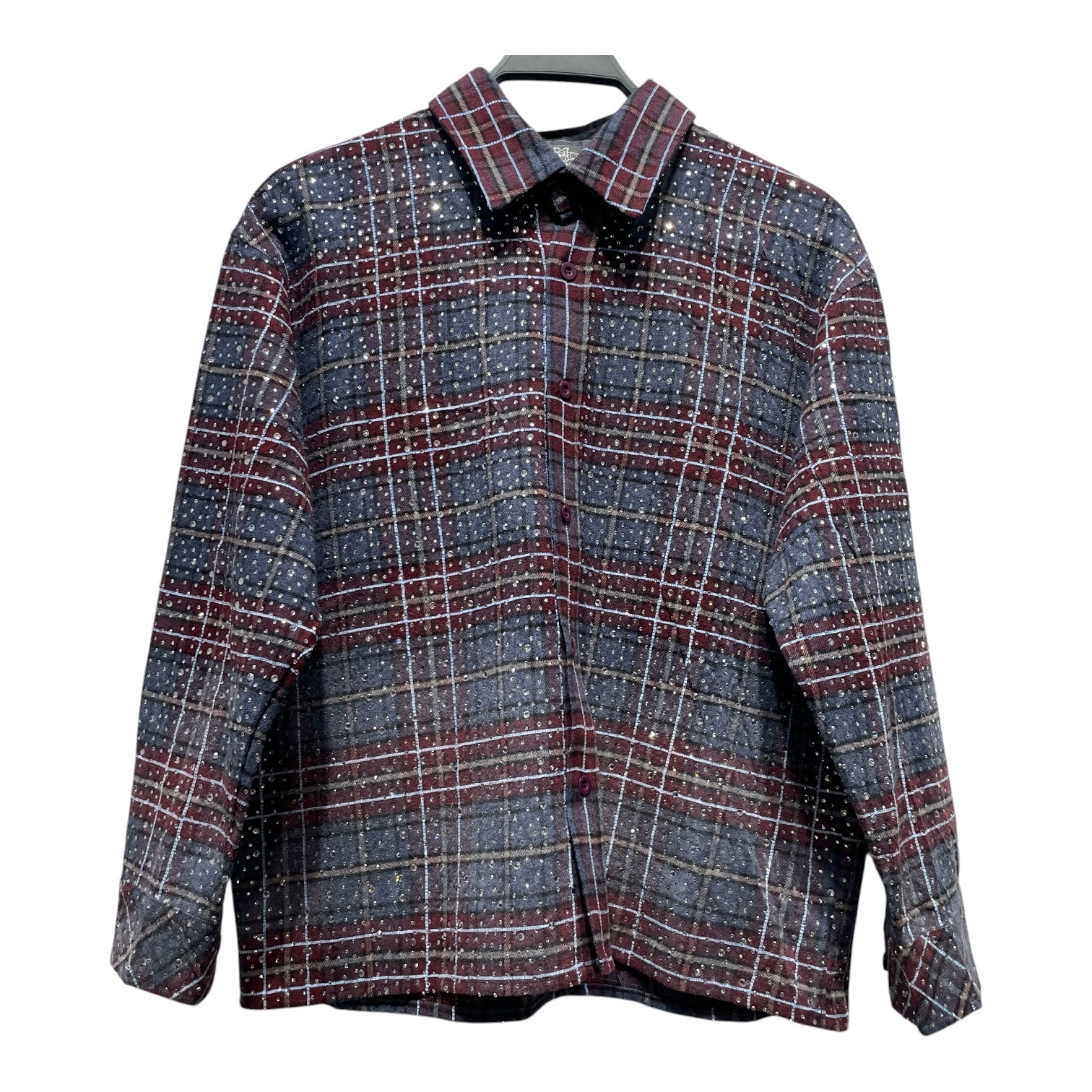 HappyMemoriesDontDie(HMDD)/LS Shirt/S/Cotton/IDG/Plaid/ view 1
