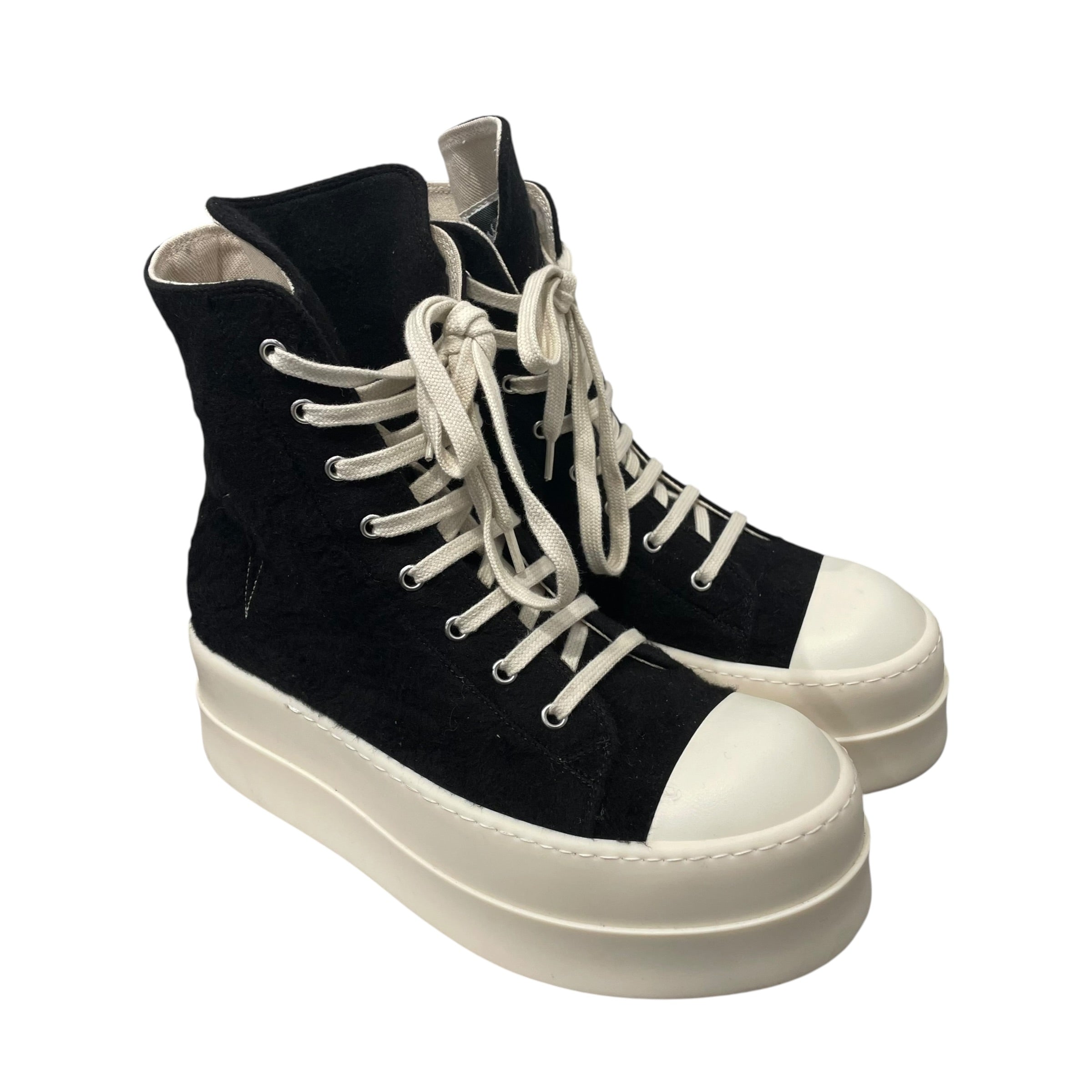 Rick Owens/Hi-Sneakers/EU 40/BLK/DRKSHDW DOUBLE BUMPER
