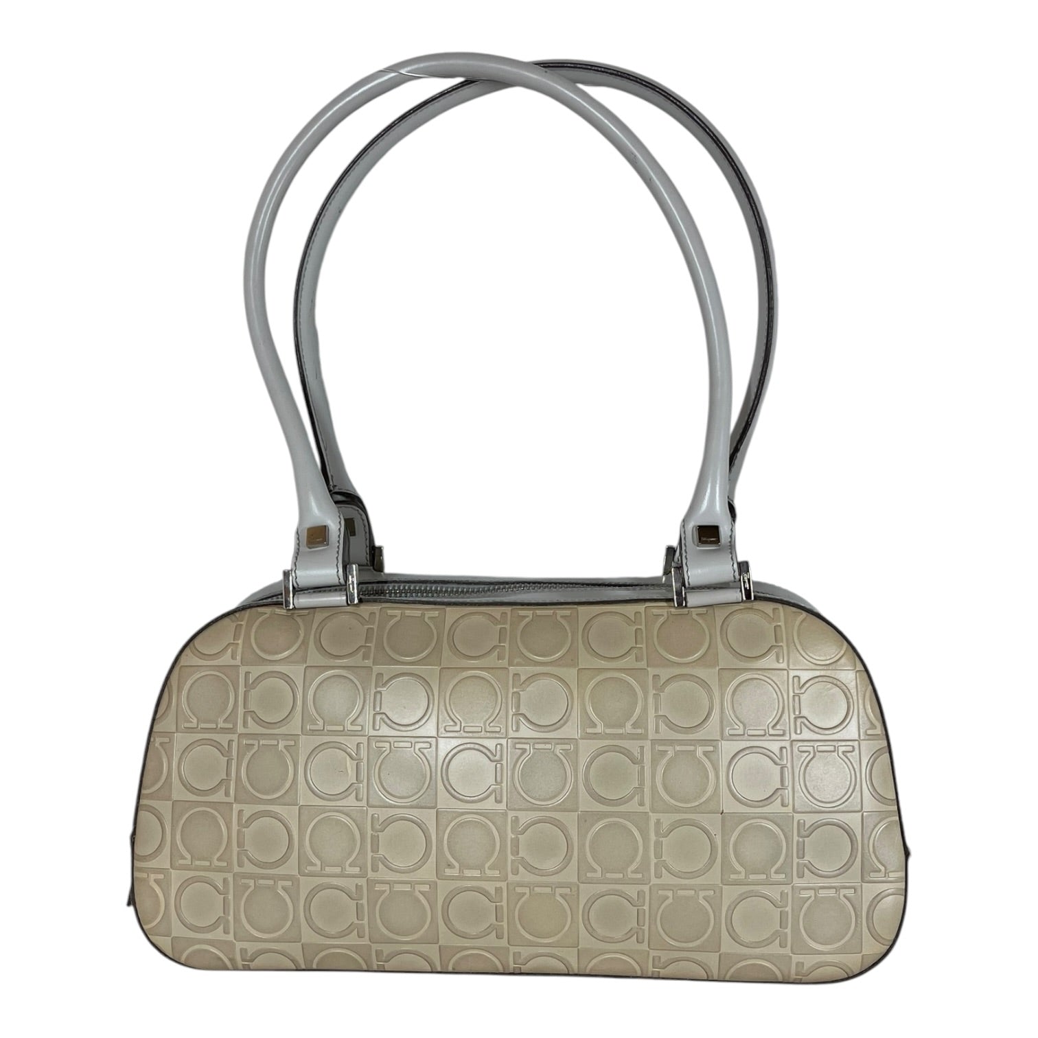 Salvatore Ferragamo/Bag/Monogram/Leather/CRM/TWO-TONE MONOGRAM BAG view 2