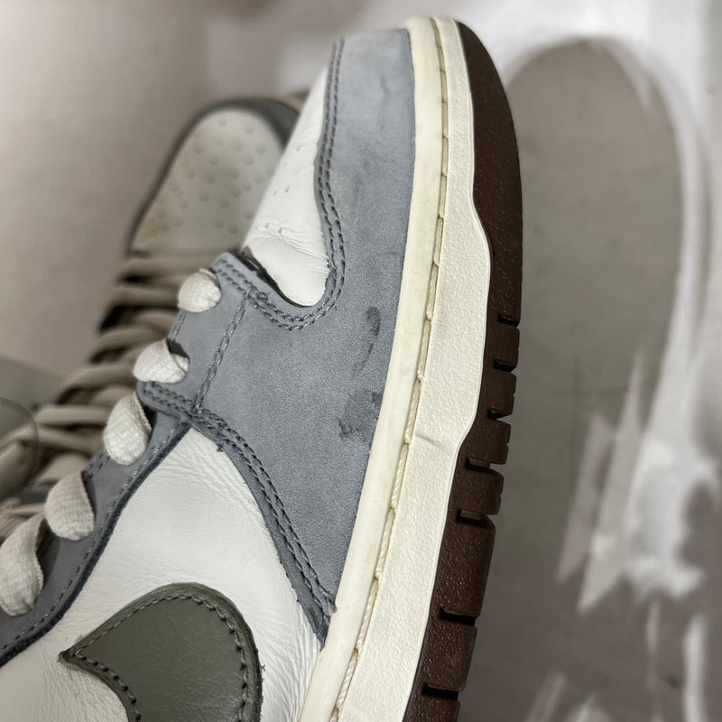 NIKE SB/Low-Sneakers/US 11/Leather/GRY/dunk low yuto horigome