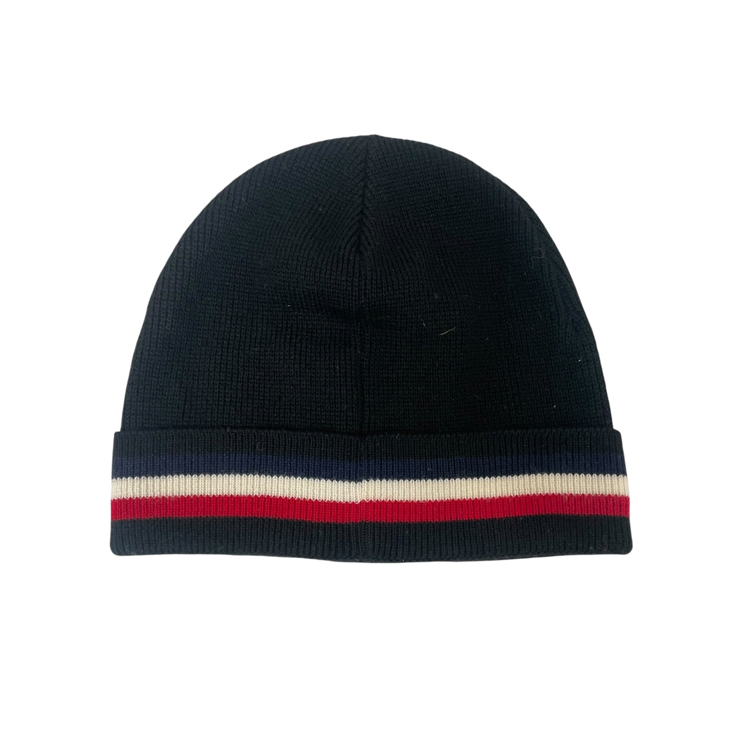 MONCLER/Beanie/Stripe/Cotton/BLK/M's/racing stripe view 2