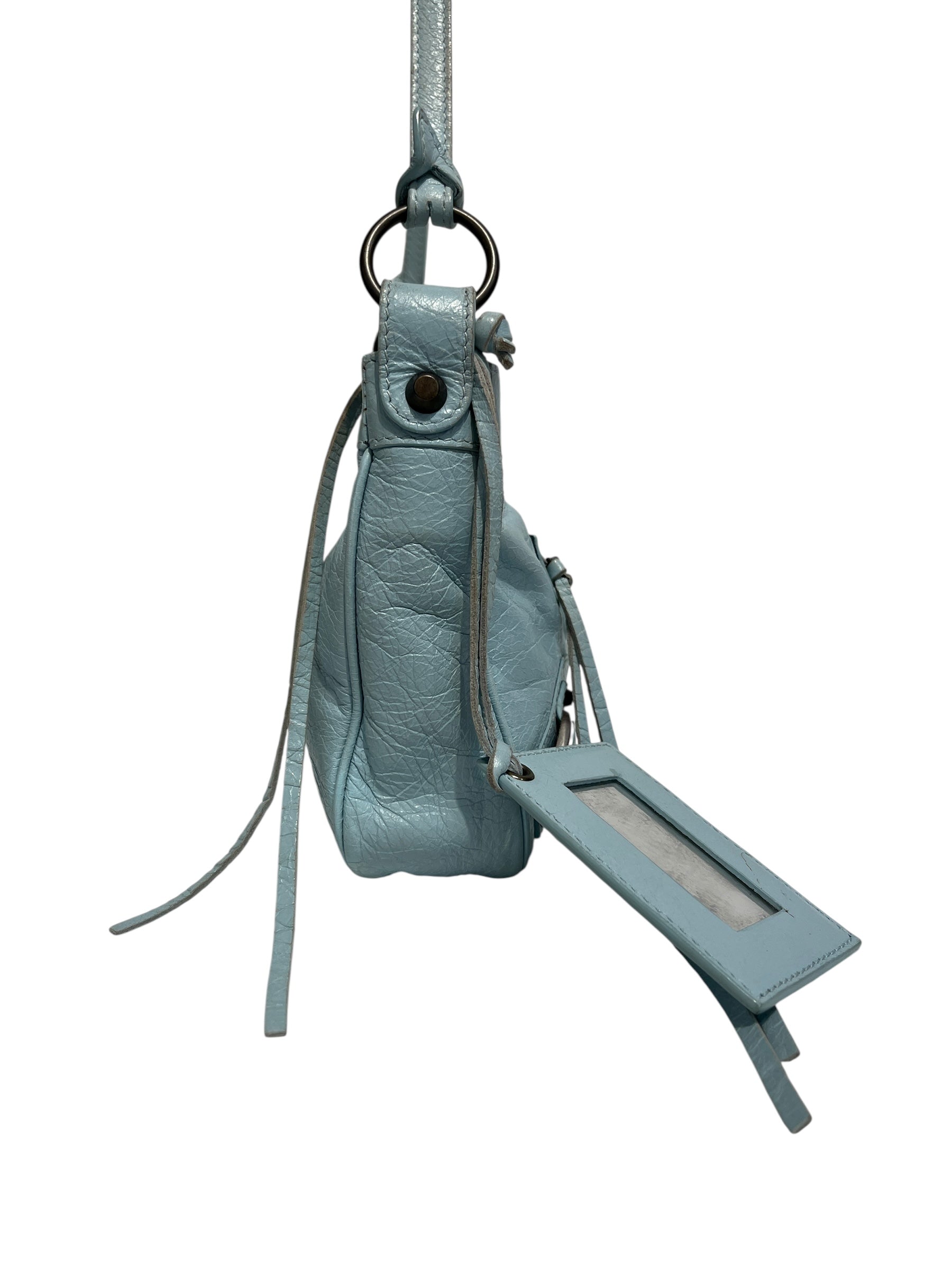 BALENCIAGA/Hand Bag/Lambskin/BLU/242803 view 3