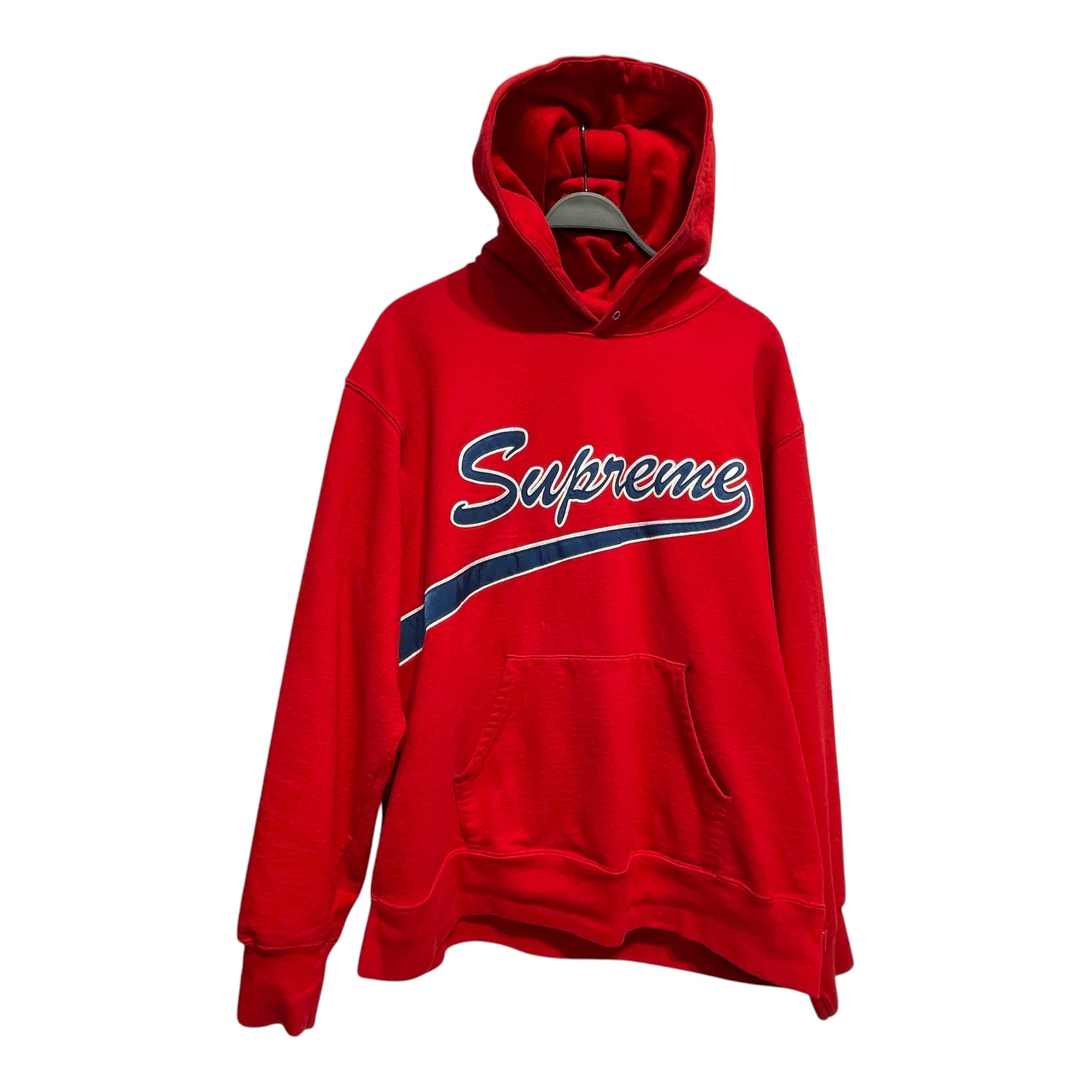 Supreme/Hoodie/L/Graphic/Cotton/RED/tail hooded view 1