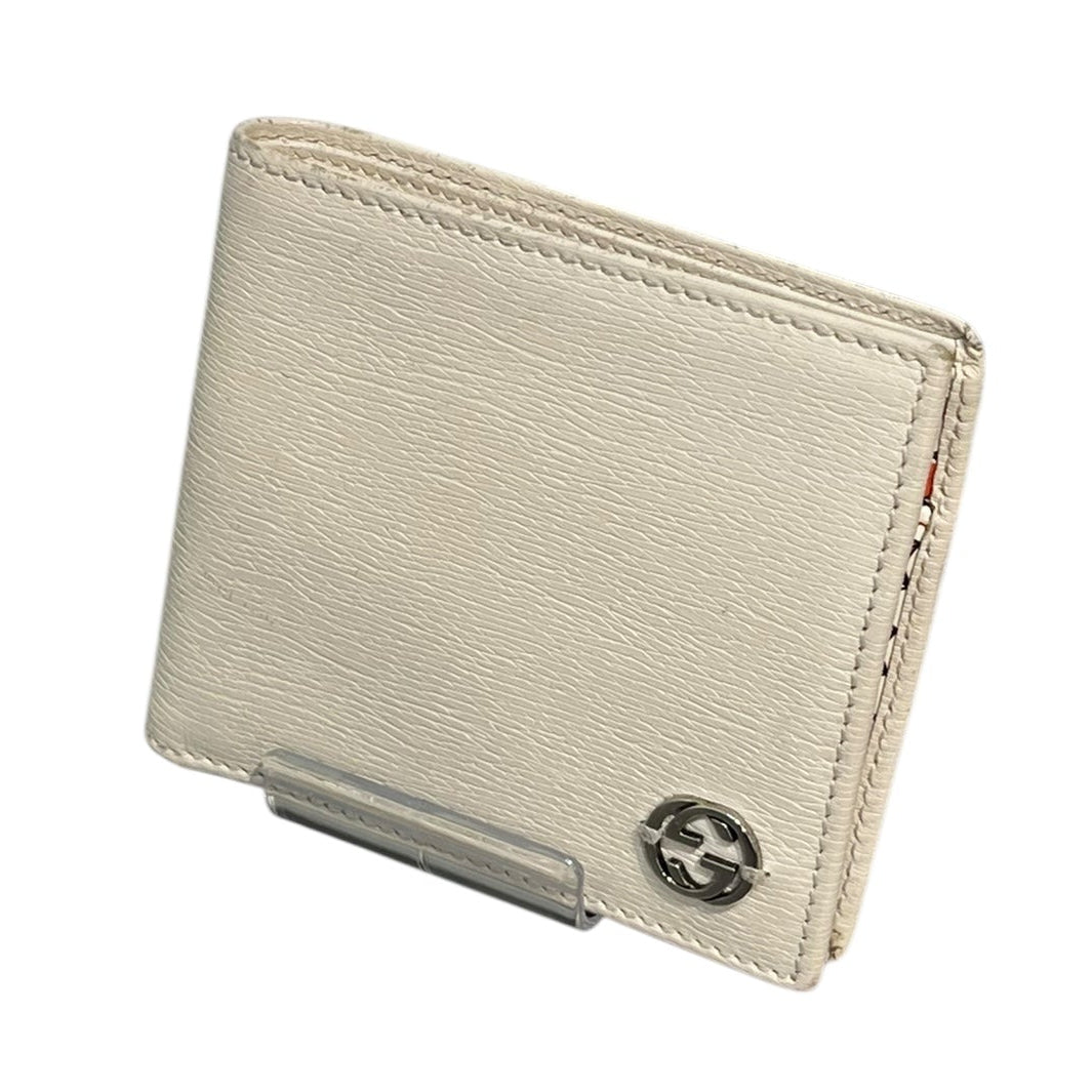 GUCCI/Bifold Wallet/Leather/WHT/SLV GG ORG MULTIPATTERN INNIE view 1