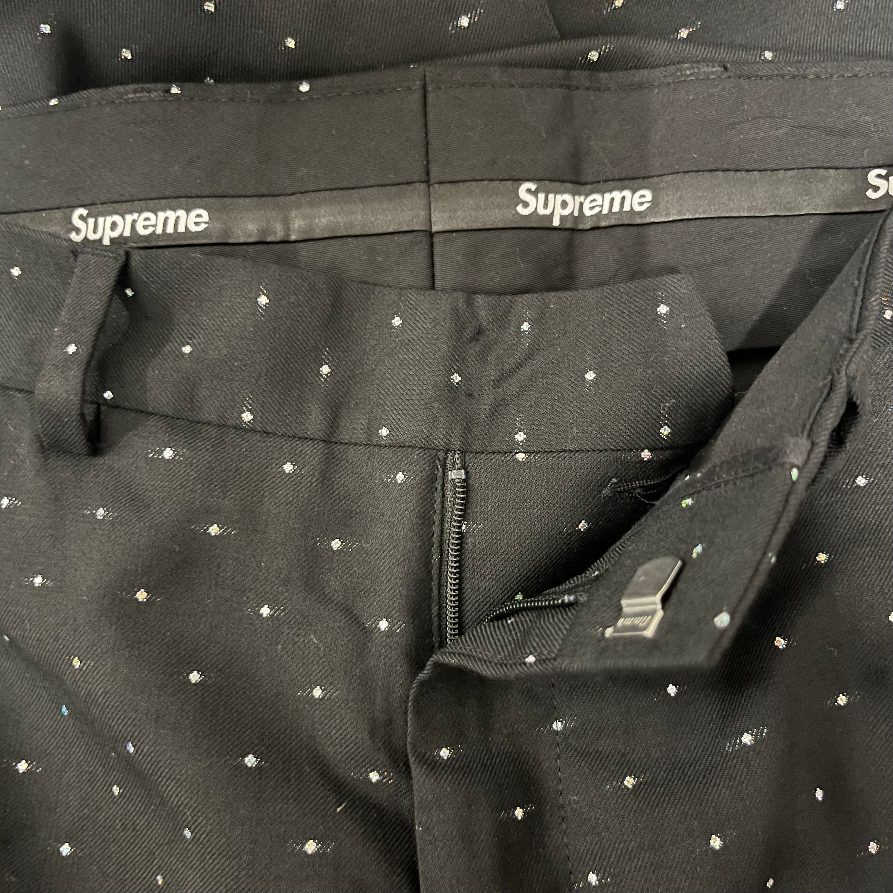 Supreme/Slacks/30/Cotton/BLK/lanificio piemontes view 5