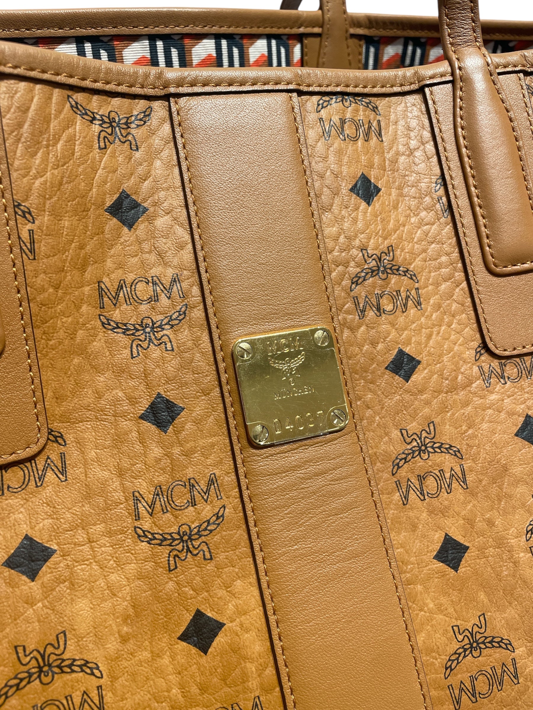 MCM/Tote Bag/Monogram/CML/Visetos Tote Bag view 4