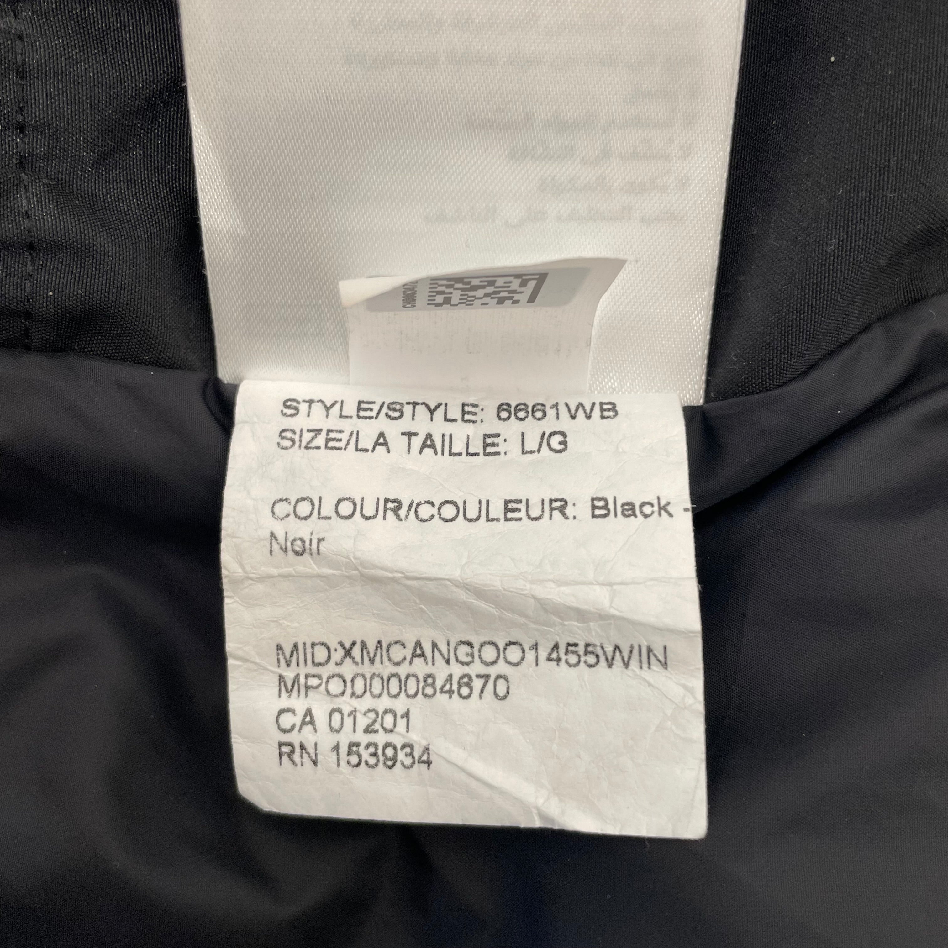 CANADA GOOSE/Coat/L/BLK/EMORY PARKA view 7
