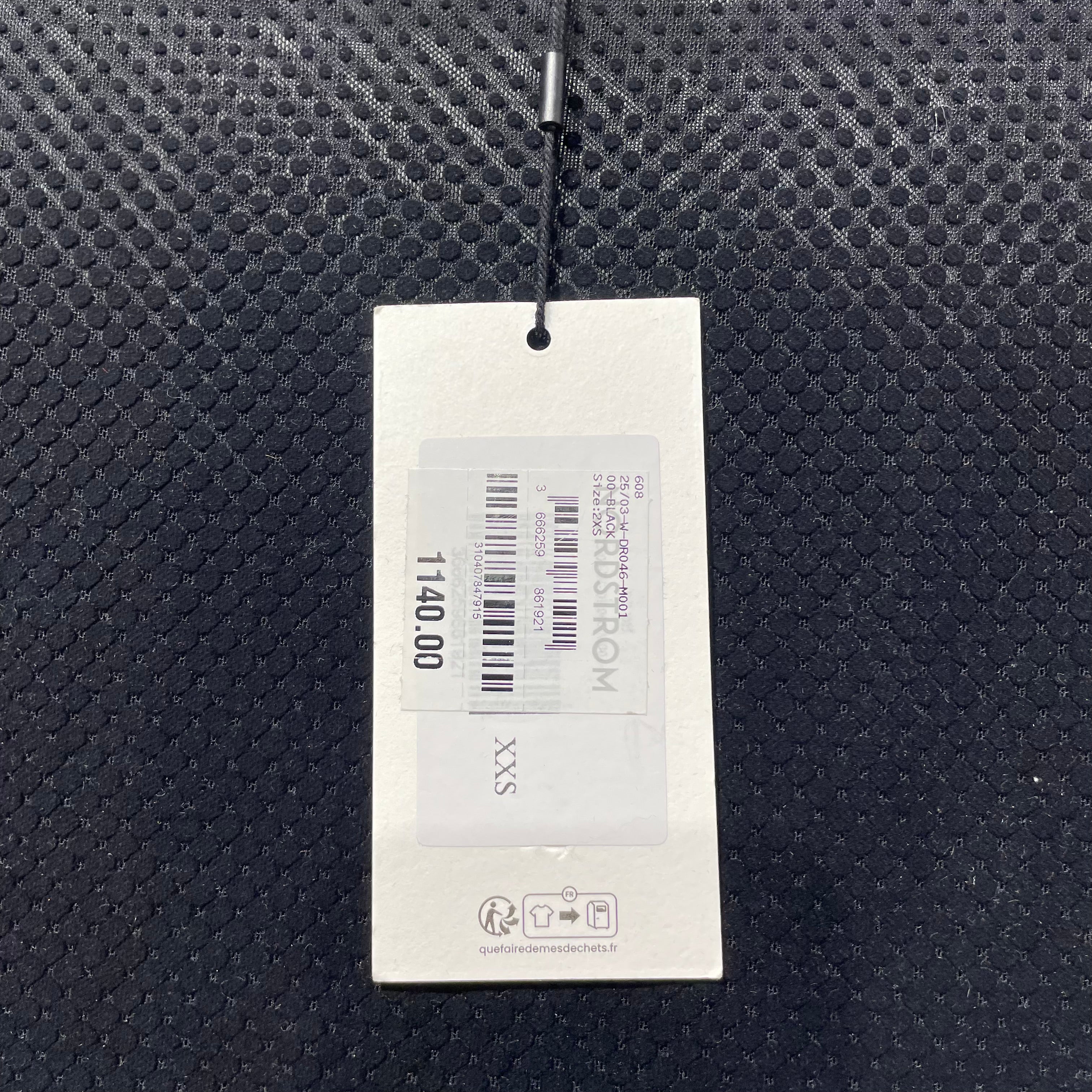 Jean Paul Gaultier/SL Dress/XXS/Cotton/BLK/ view 4