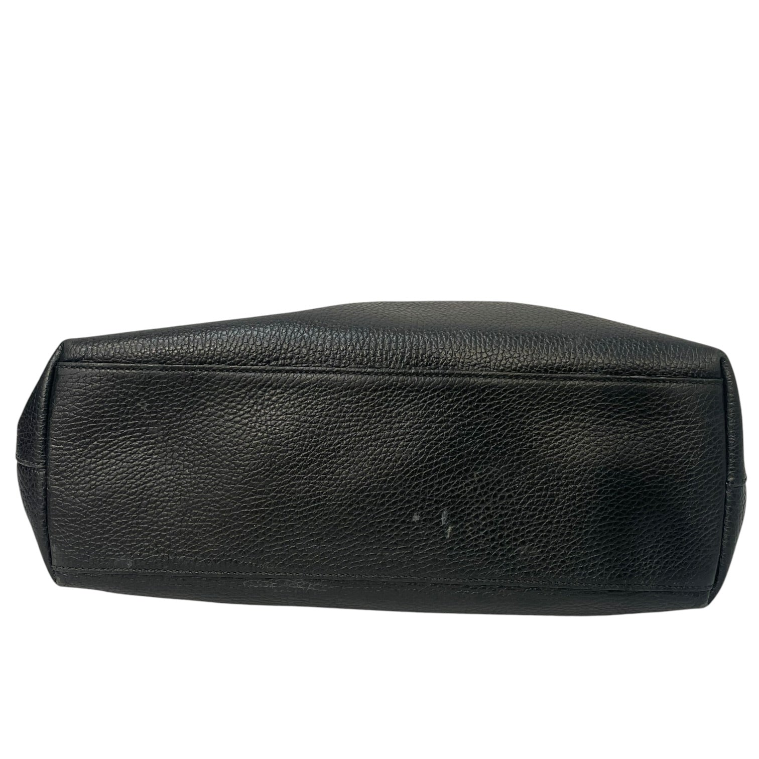 GUCCI/Bag/Leather/BLK/Interlocking G Charm Hobo Bag view 4