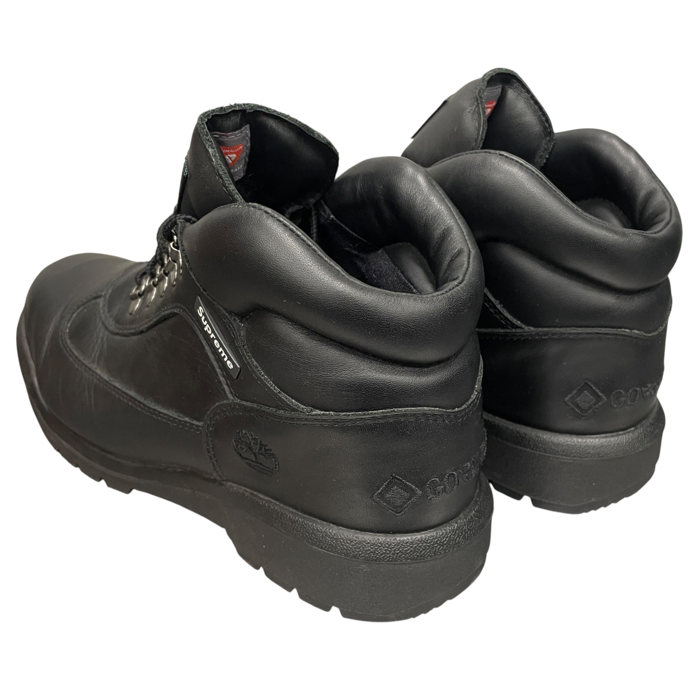 Supreme/Timberland/Lace Up Boots/US 9/Leather/BLK/FIELD BOOT view 2