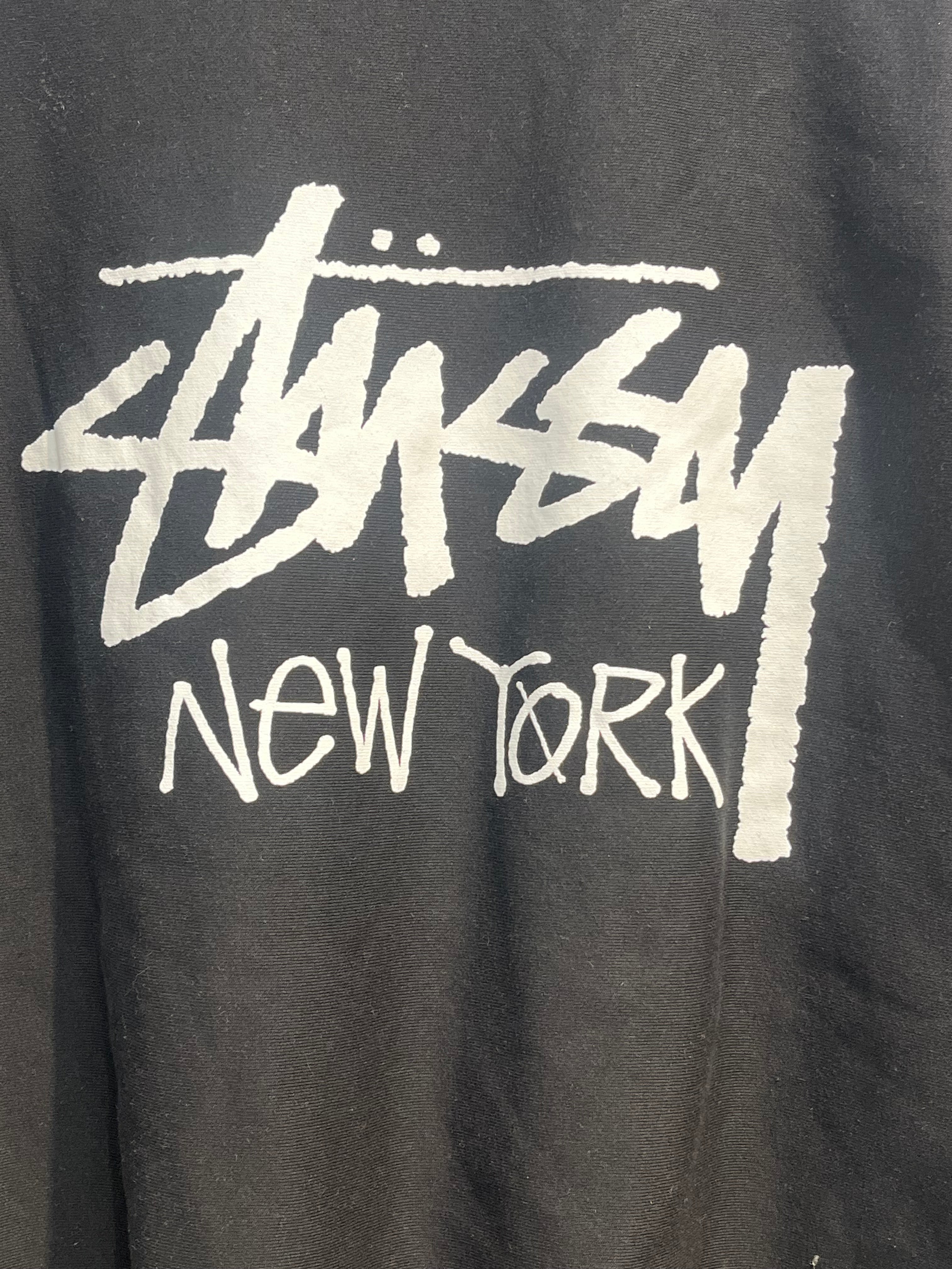 STUSSY/Sweatshirt/XL/Cotton/BLK/NY EXCLUSIVE CREWNECK view 6