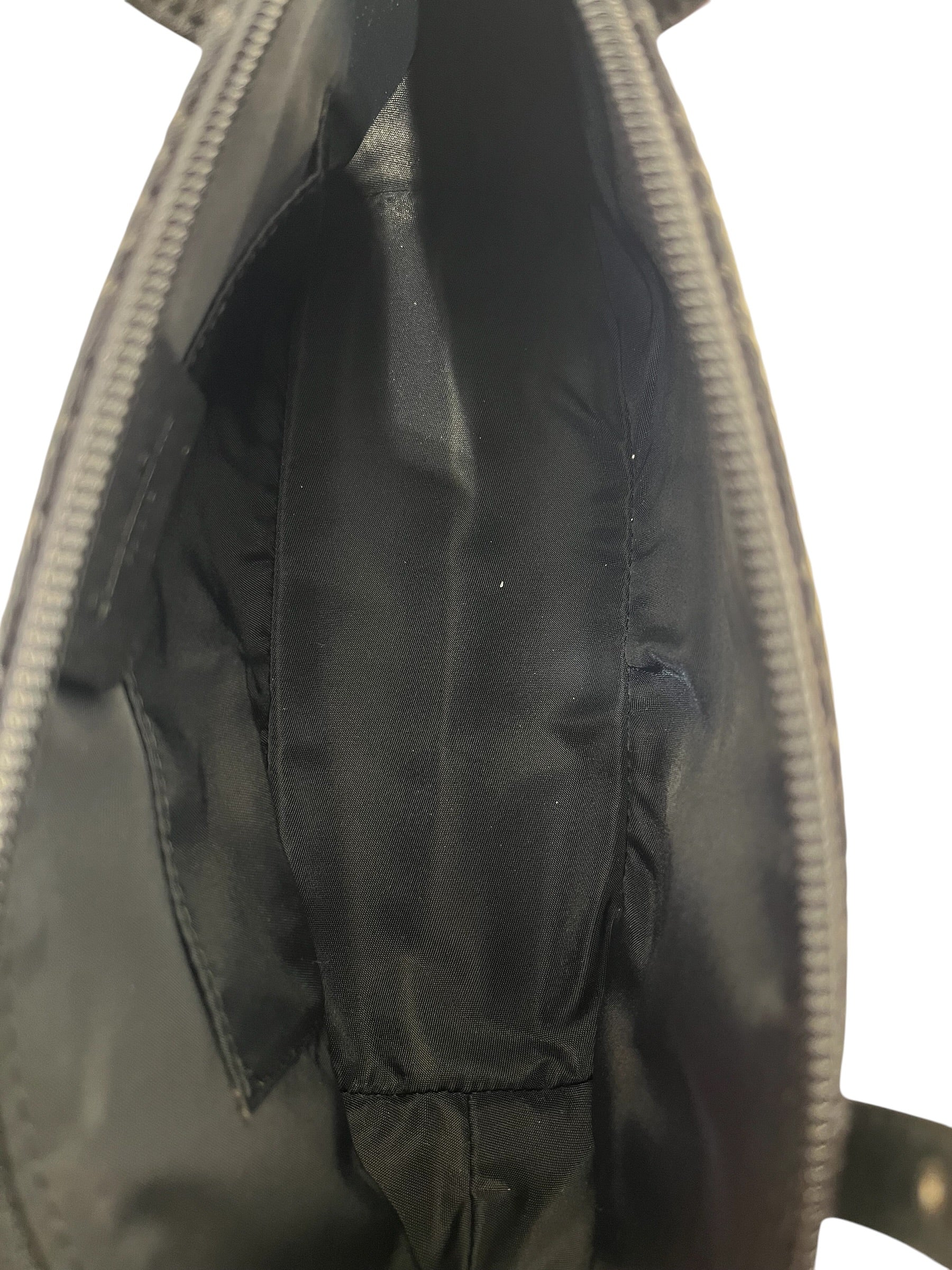 Christian Dior/Hand Bag/All Over Print/Cotton/BLK/Street Chic  trotter bag view 6