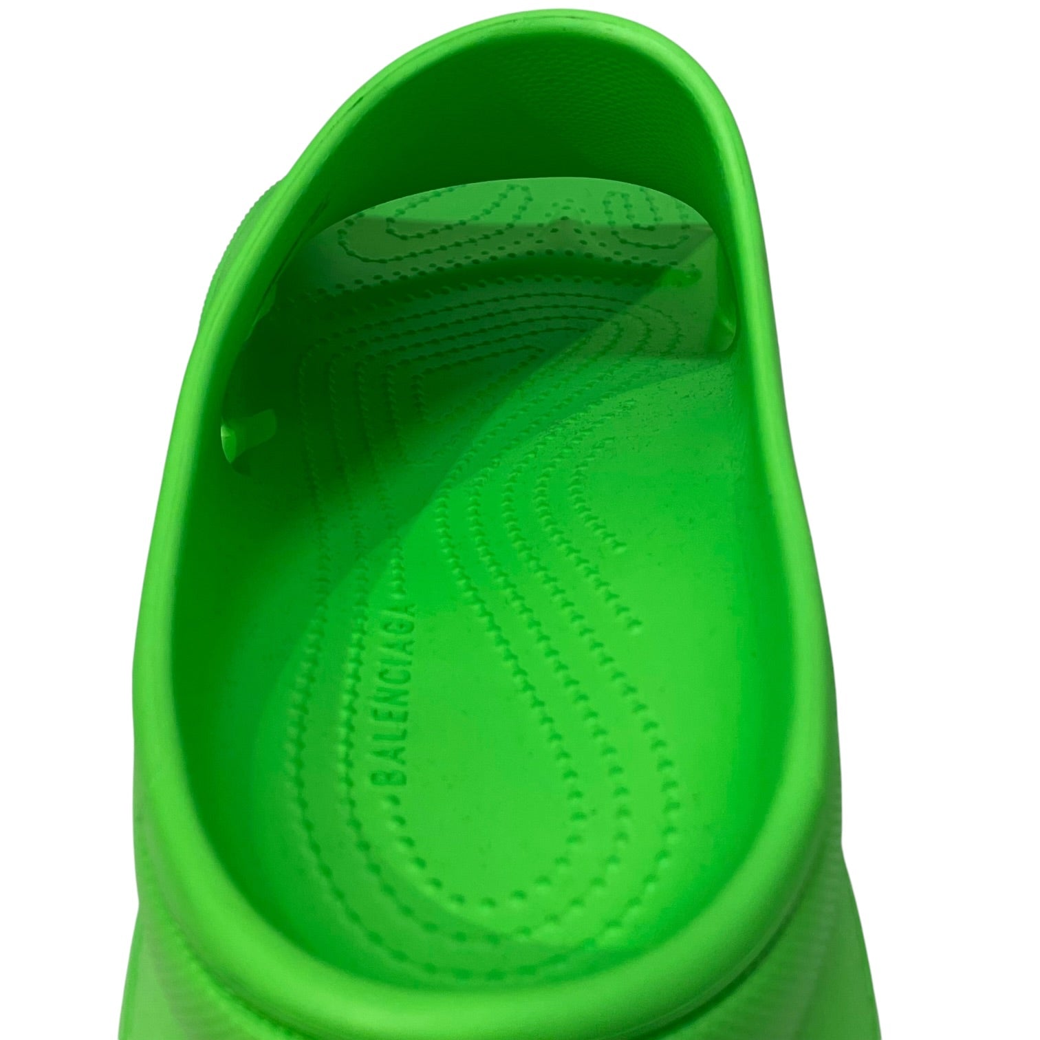 BALENCIAGA/Shoes/US 11/Polyester/GRN/BALENCI GREEN CROC HEEL view 3