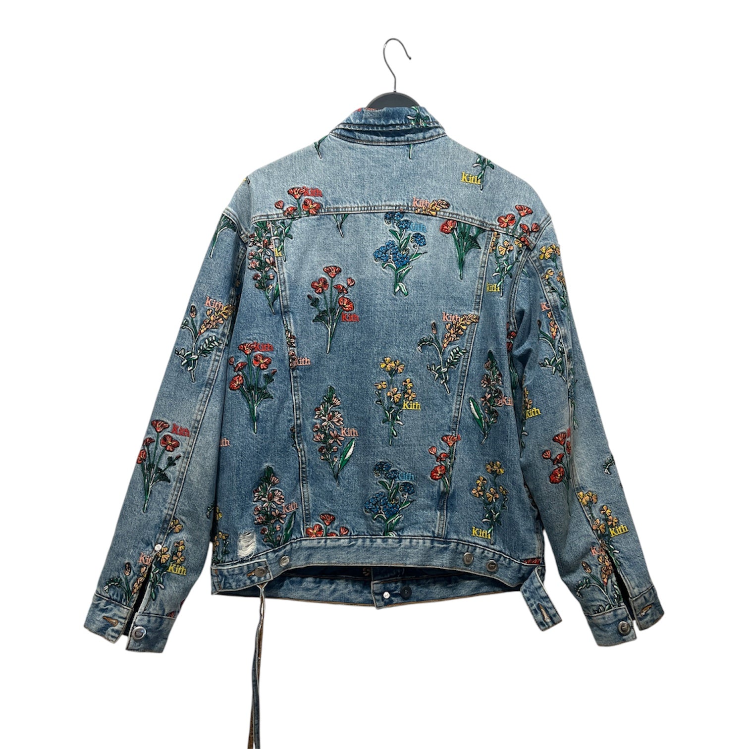 KITH/Denim Jkt/M/Cotton/BLU/Floral Pattern/ view 2
