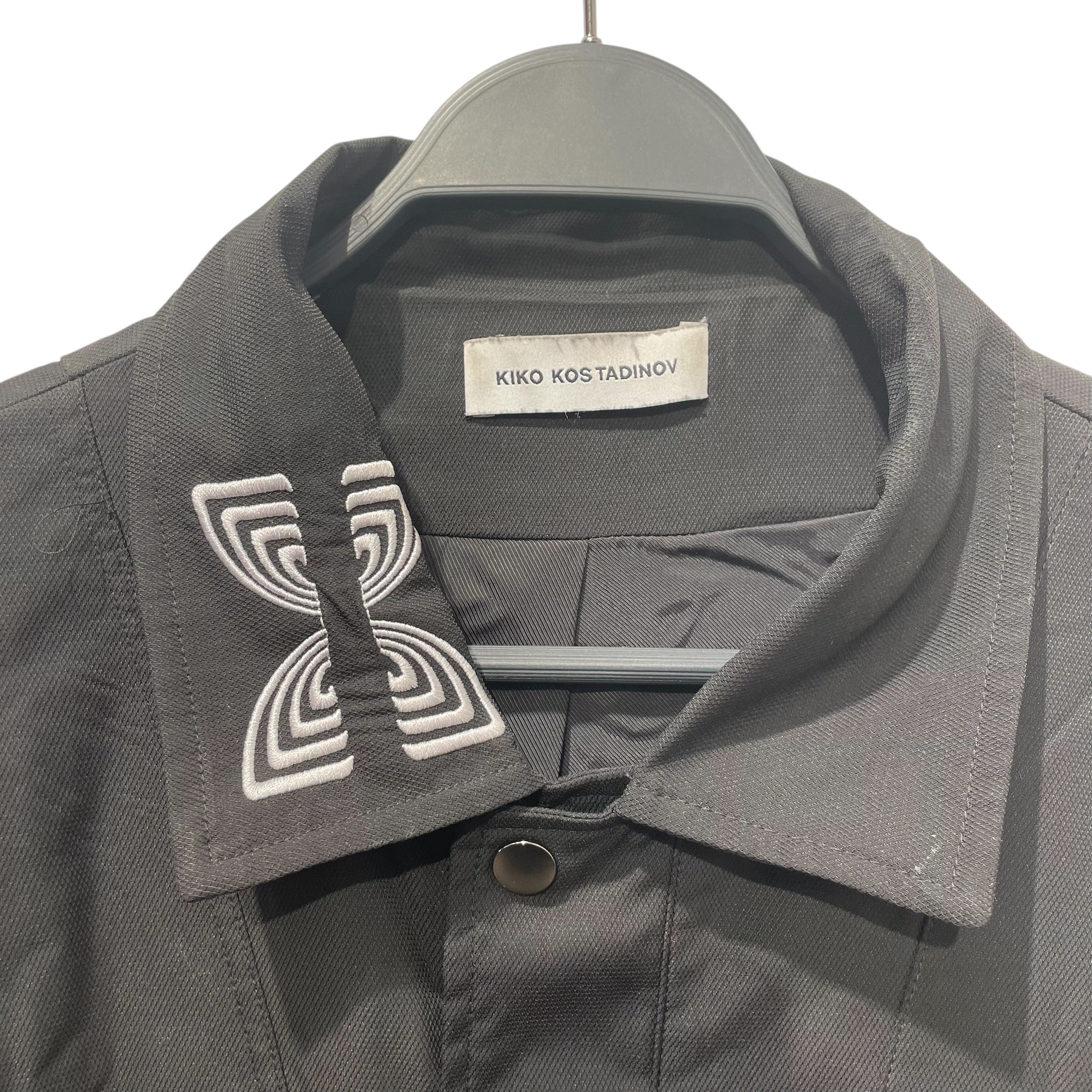 Kiko Kostadinov/Jacket/46/Nylon/BLK/Graphic/Yamantaka Eye Graphic view 4