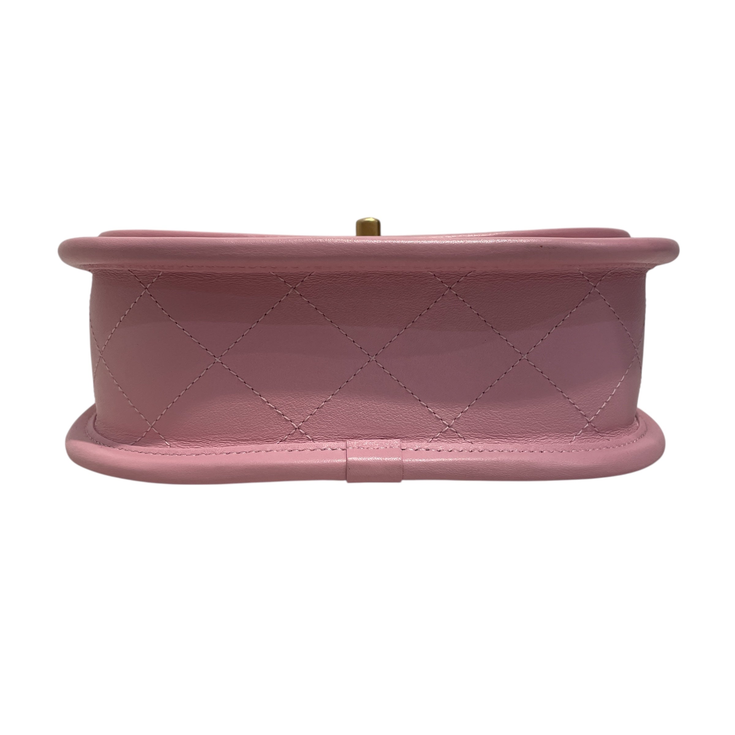 CHANEL/Cross Body Bag/Leather/PNK/T53GGL73 view 3