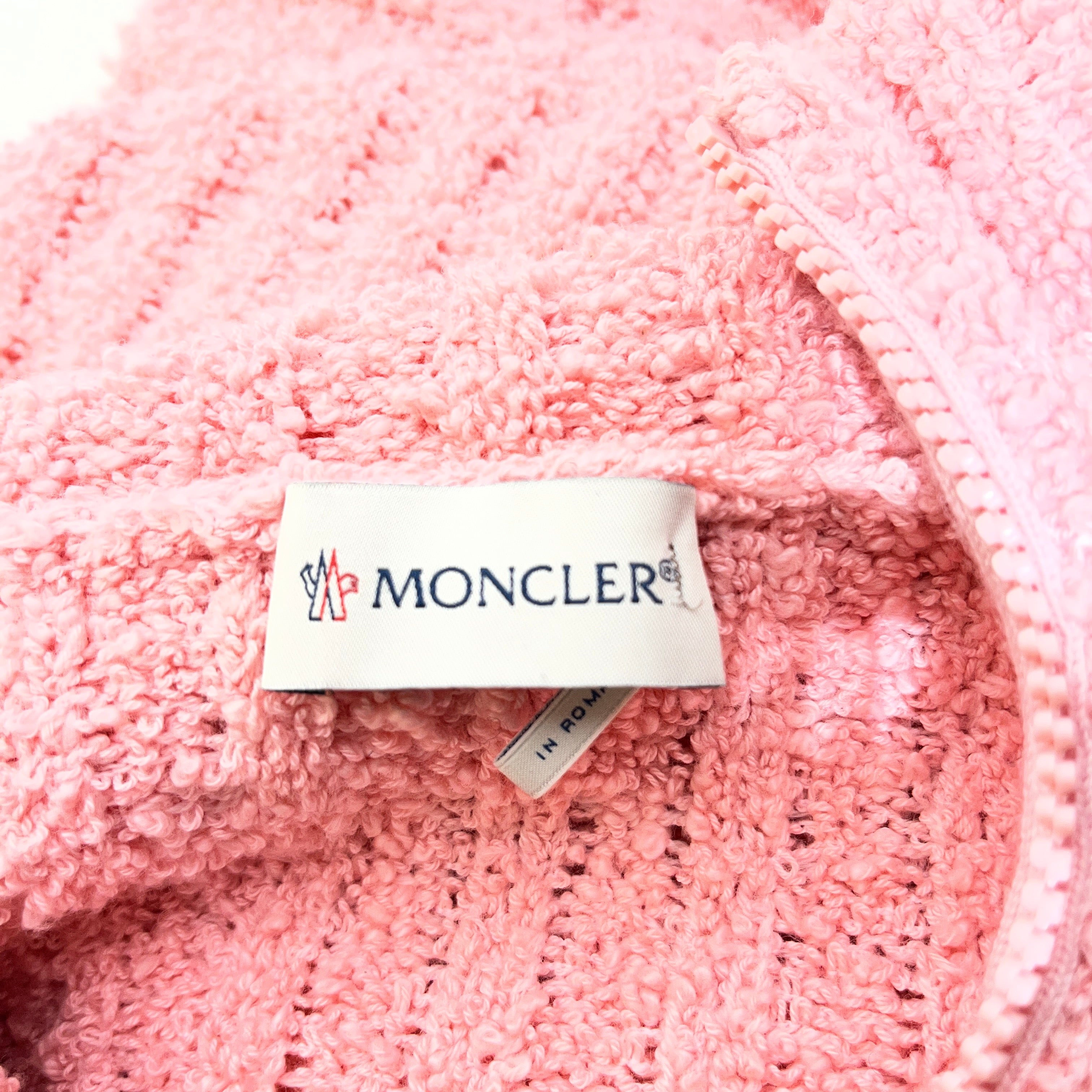 MONCLER/Sweater/1/Wool/PNK/JW Anderson x Quarter Zip Knit view 3
