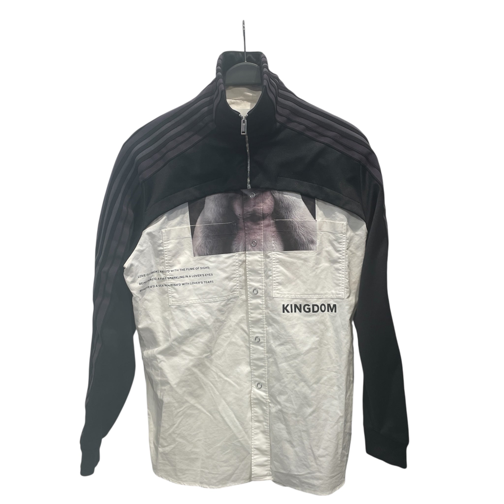 BURBERRY LONDON/LS Shirt/S/Polyester/WHT/ view 1