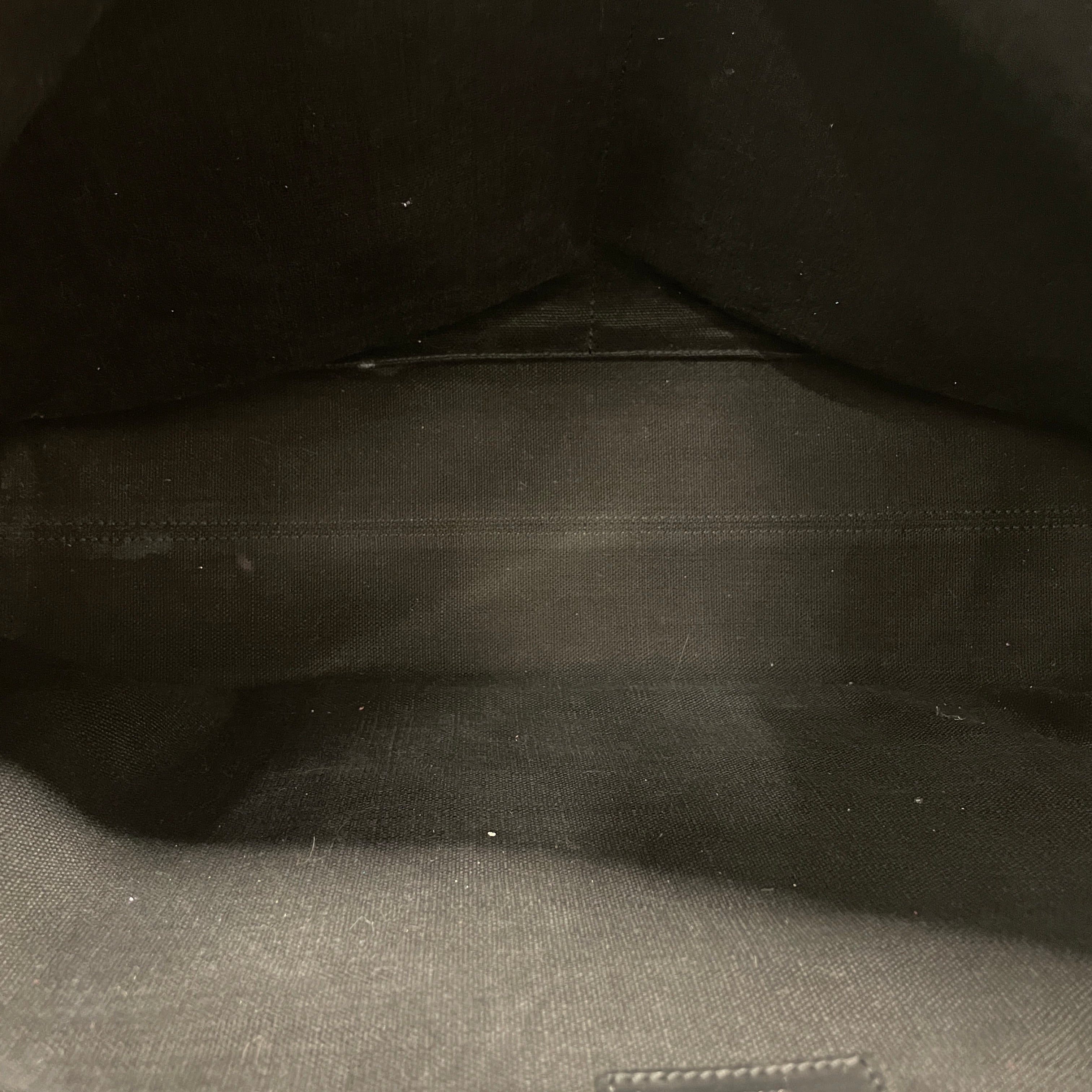 GOLDEN GOOSE/Bag/Cotton/BLK/words all over view 4