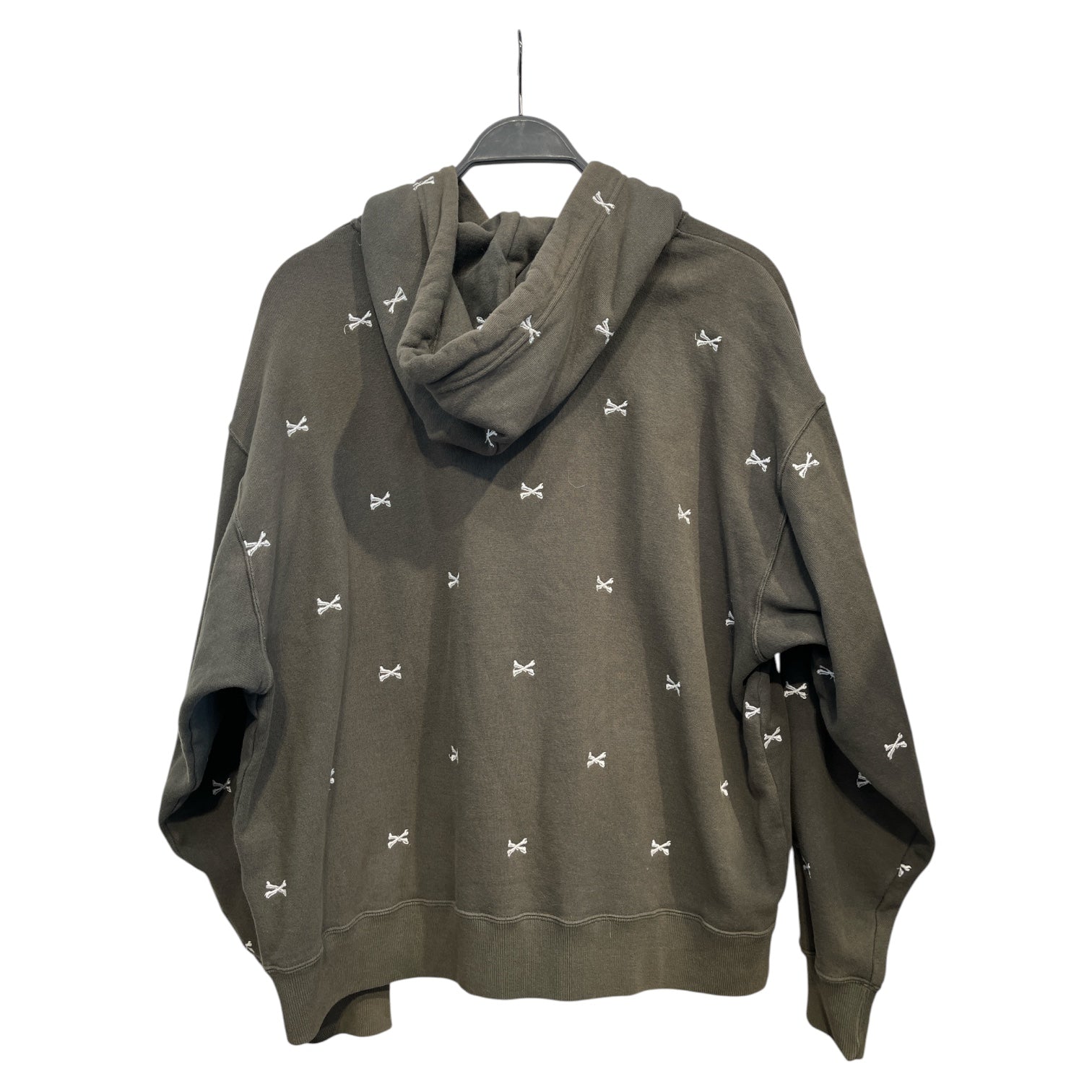 WTAPS/Hoodie/3/Cotton/GRN/BONE HOODIE view 2