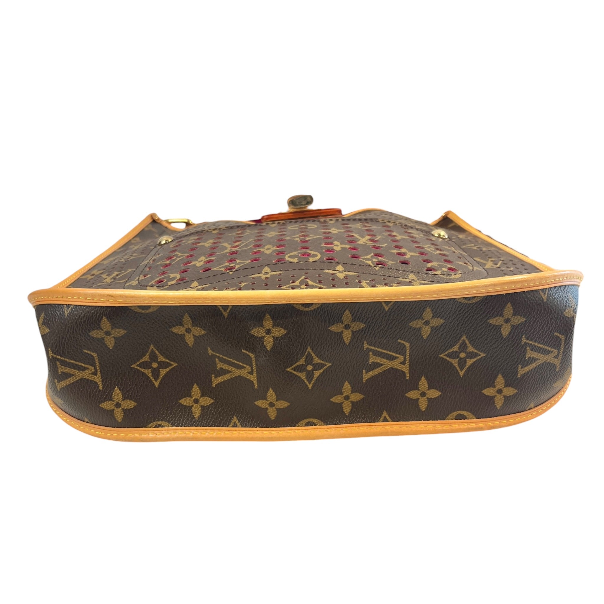 LOUIS VUITTON/Bag/Monogram/Leather/BRW/PERFORATED MONOGRAM MUSETTE view 3