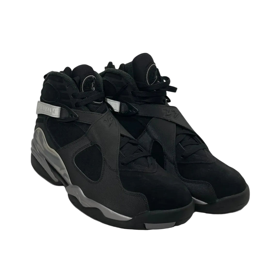 NIKE/Hi-Sneakers/US 12.5/BLK/JORDAN 8 RETRO GUNSMOKE view 1