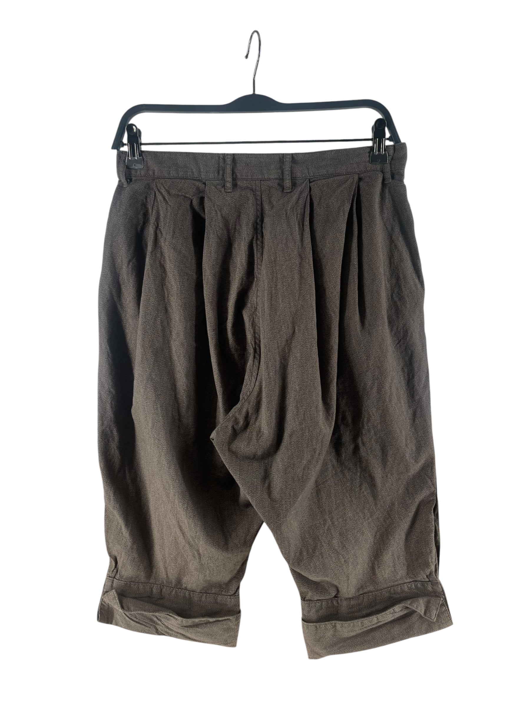 KAPITAL/Shorts/XS/Cotton/BRW/BROWN KAPTIAL BUTTON SHORTS view 2
