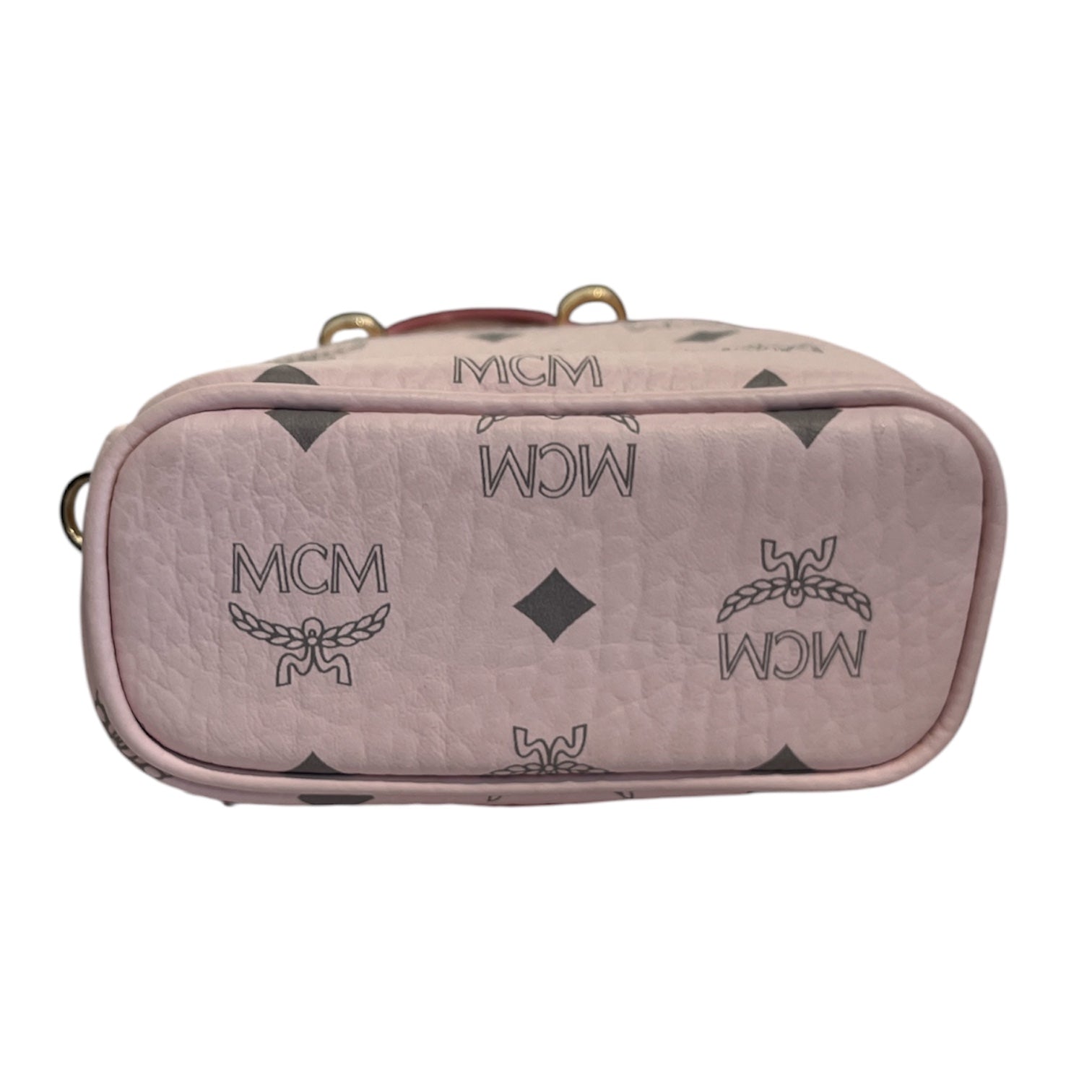 MCM/Backpack/Leather/PNK/ view 4