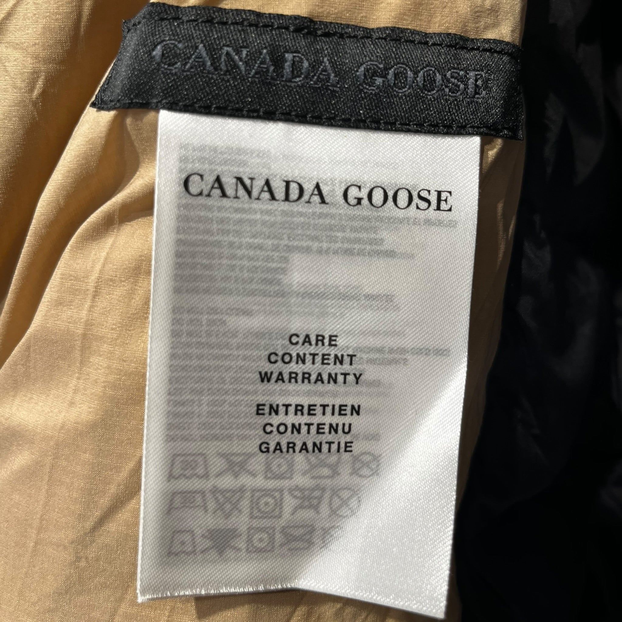 CANADA GOOSE/Puffer Jkt/L/BEG/Lodge Hoody view 4